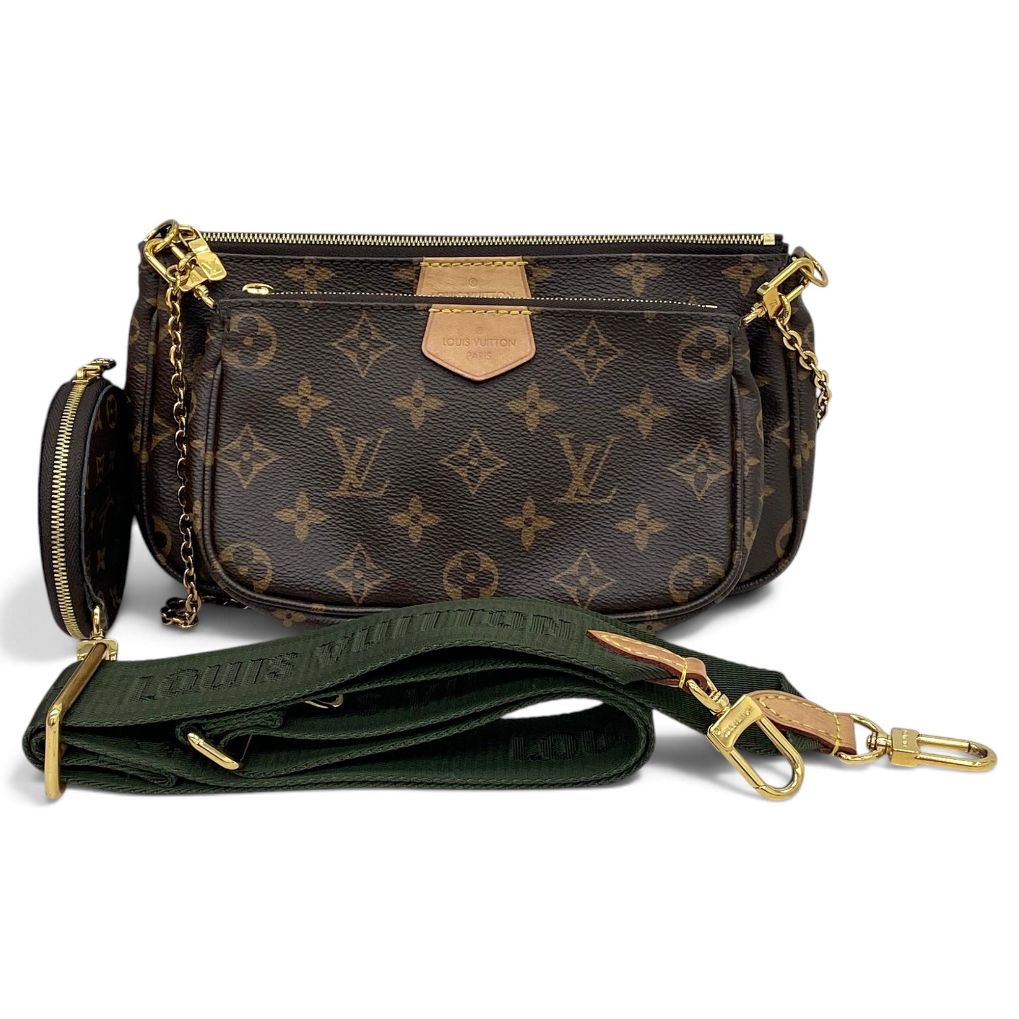 Multi Pochette Accessoires leather handbag