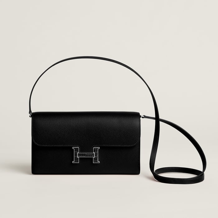 Noir Constance to Go Wallet