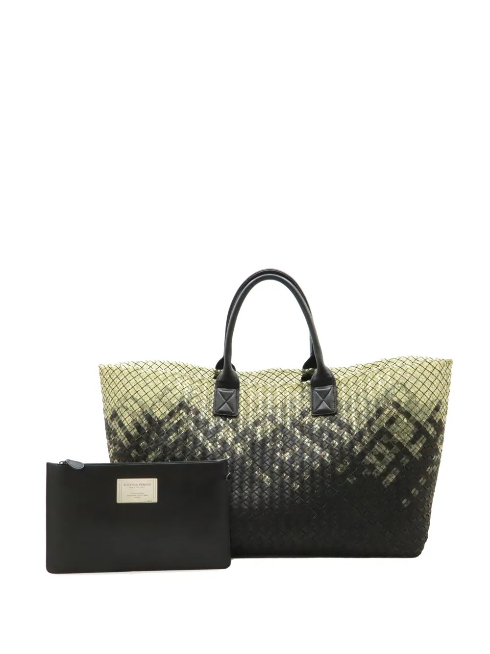 2012-2026 Large Lambskin Gradient Intreccio Cabat tote bag