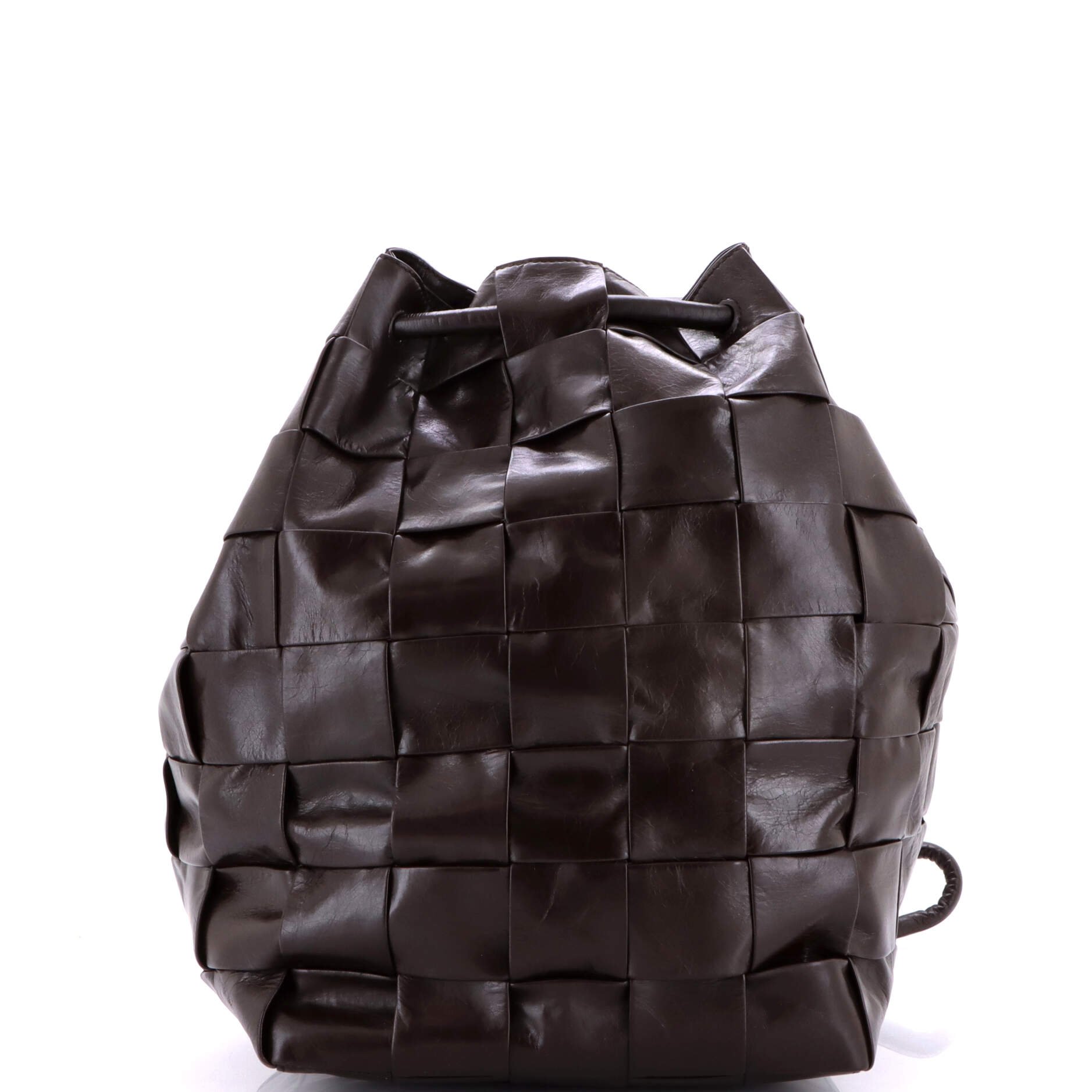 Bottega Veneta Cassette Sailor Backpack Maxi Intrecciato Leather Small