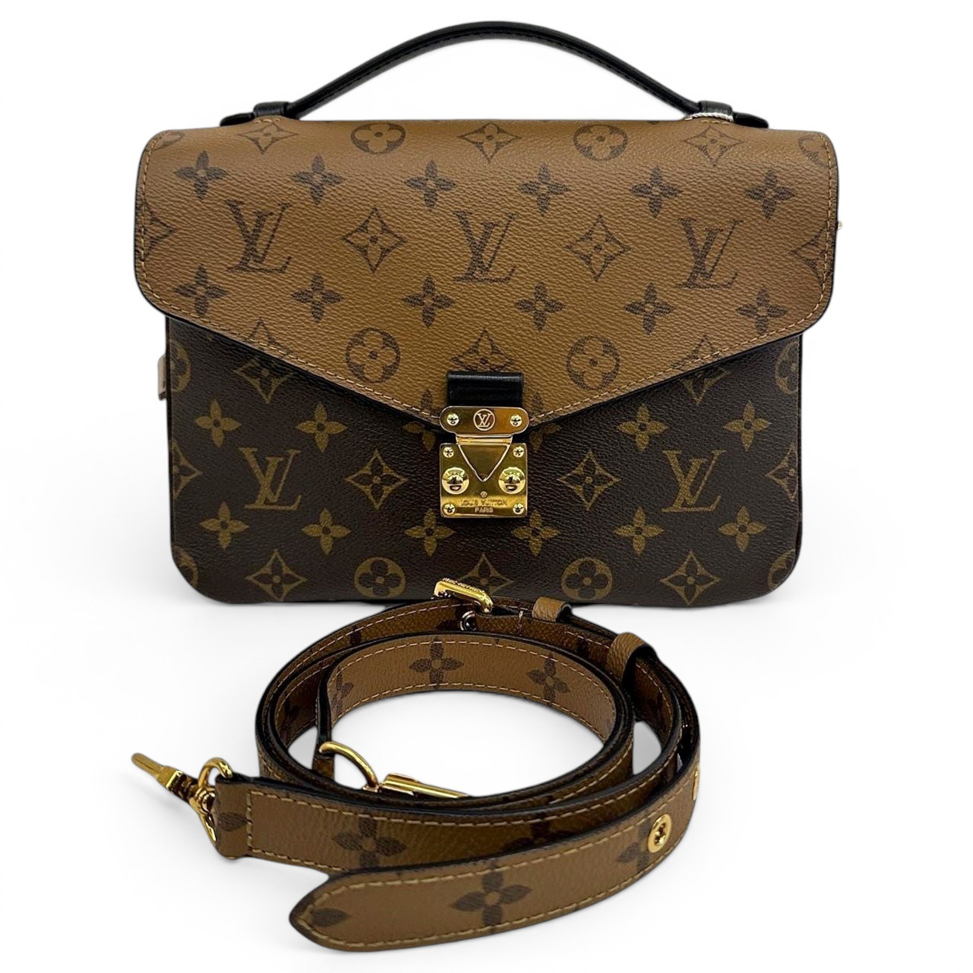 Metis leather handbag
