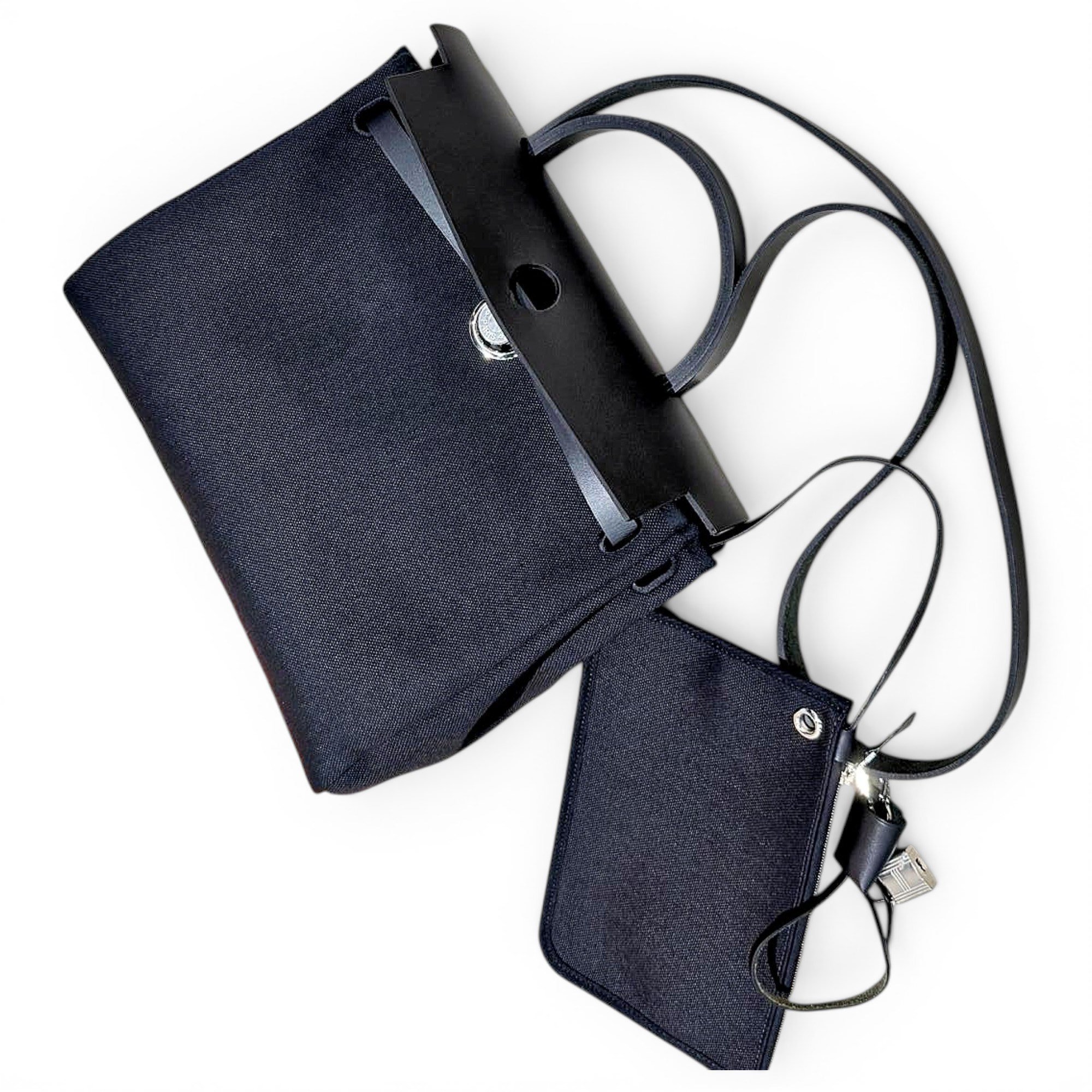 Herbag leather crossbody bag