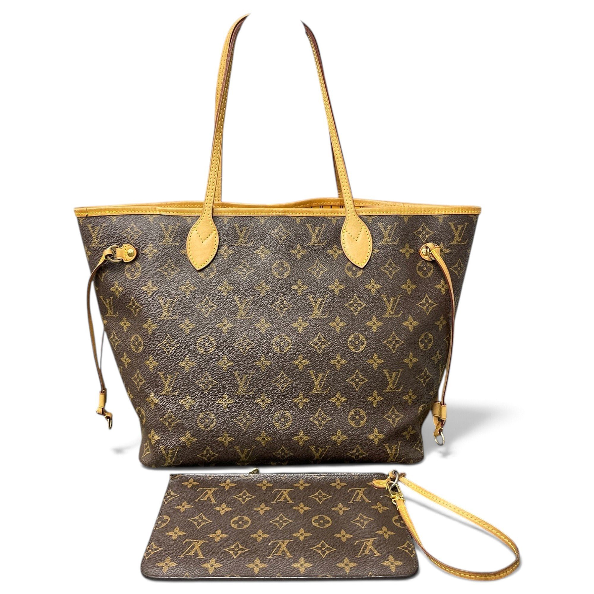 Neverfull leather handbag