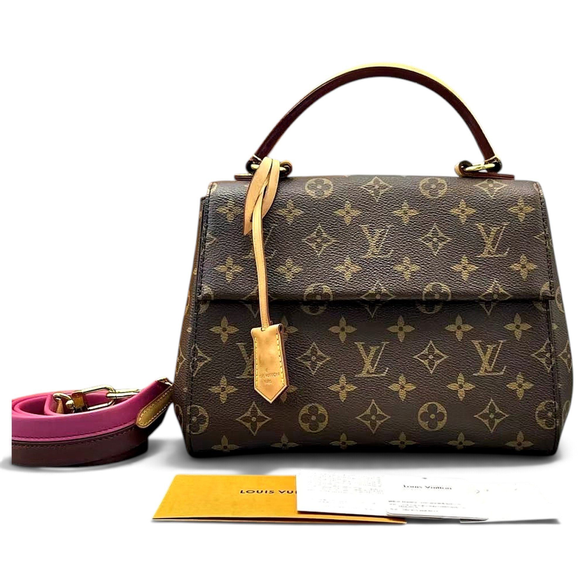 Cluny leather handbag