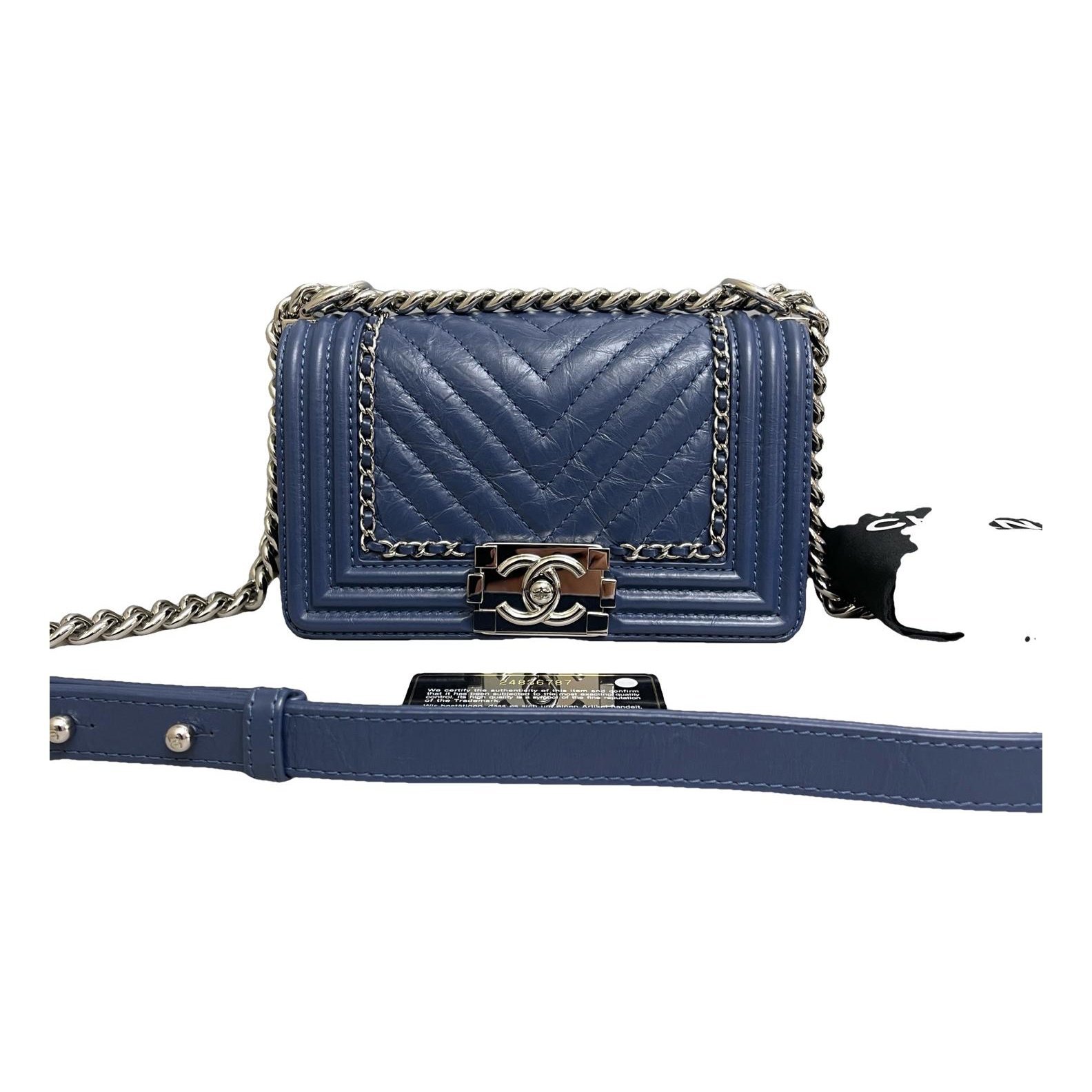 Boy leather handbag