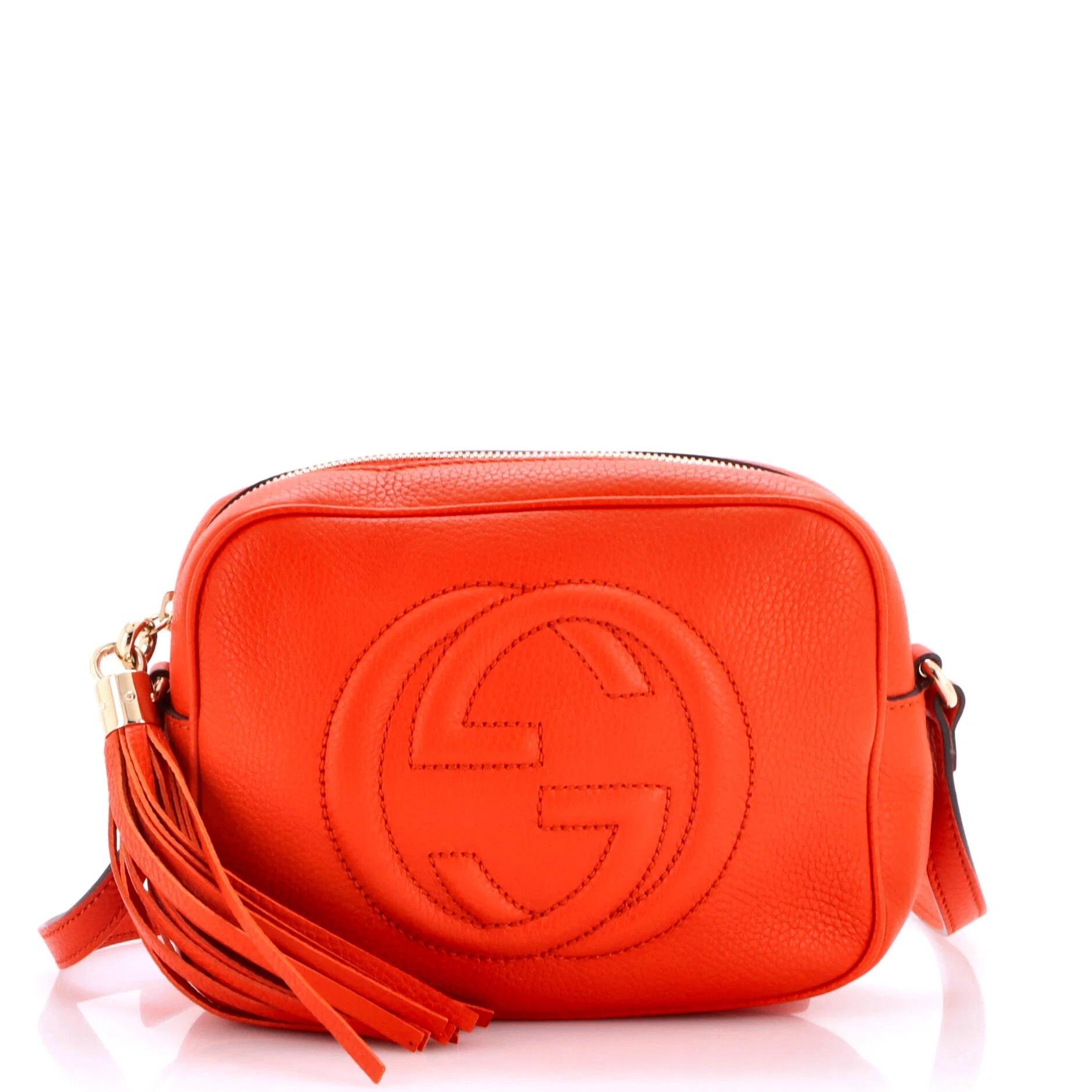 Leather crossbody bag