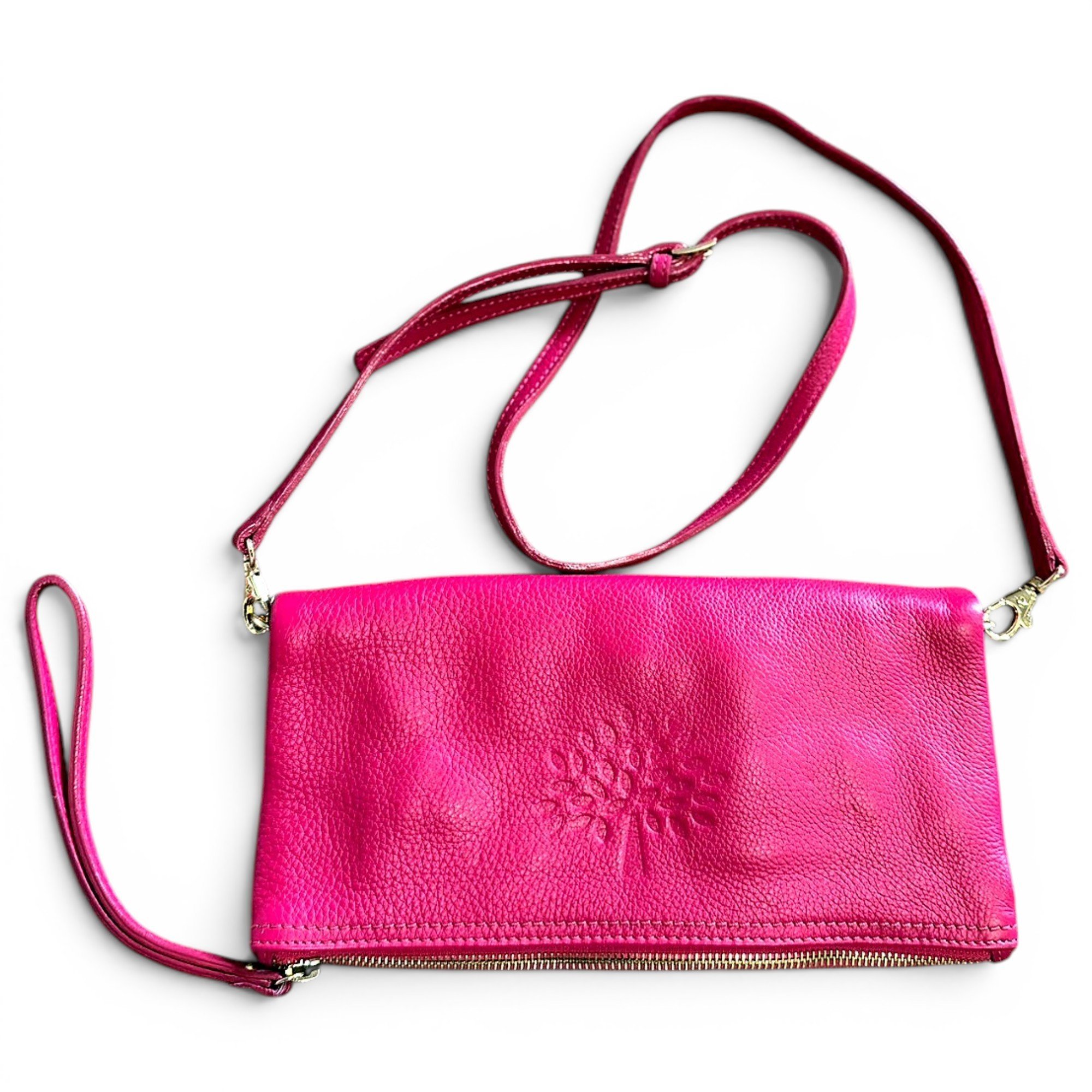 Leather crossbody bag