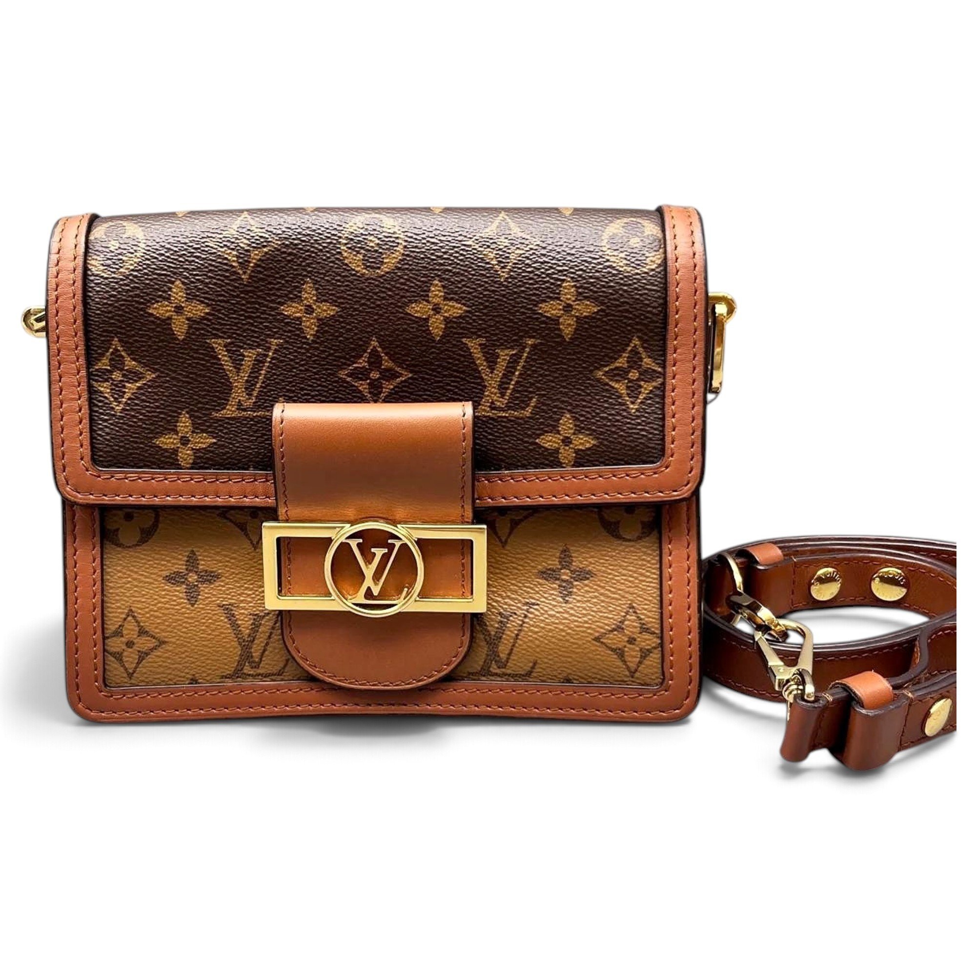 Leather crossbody bag