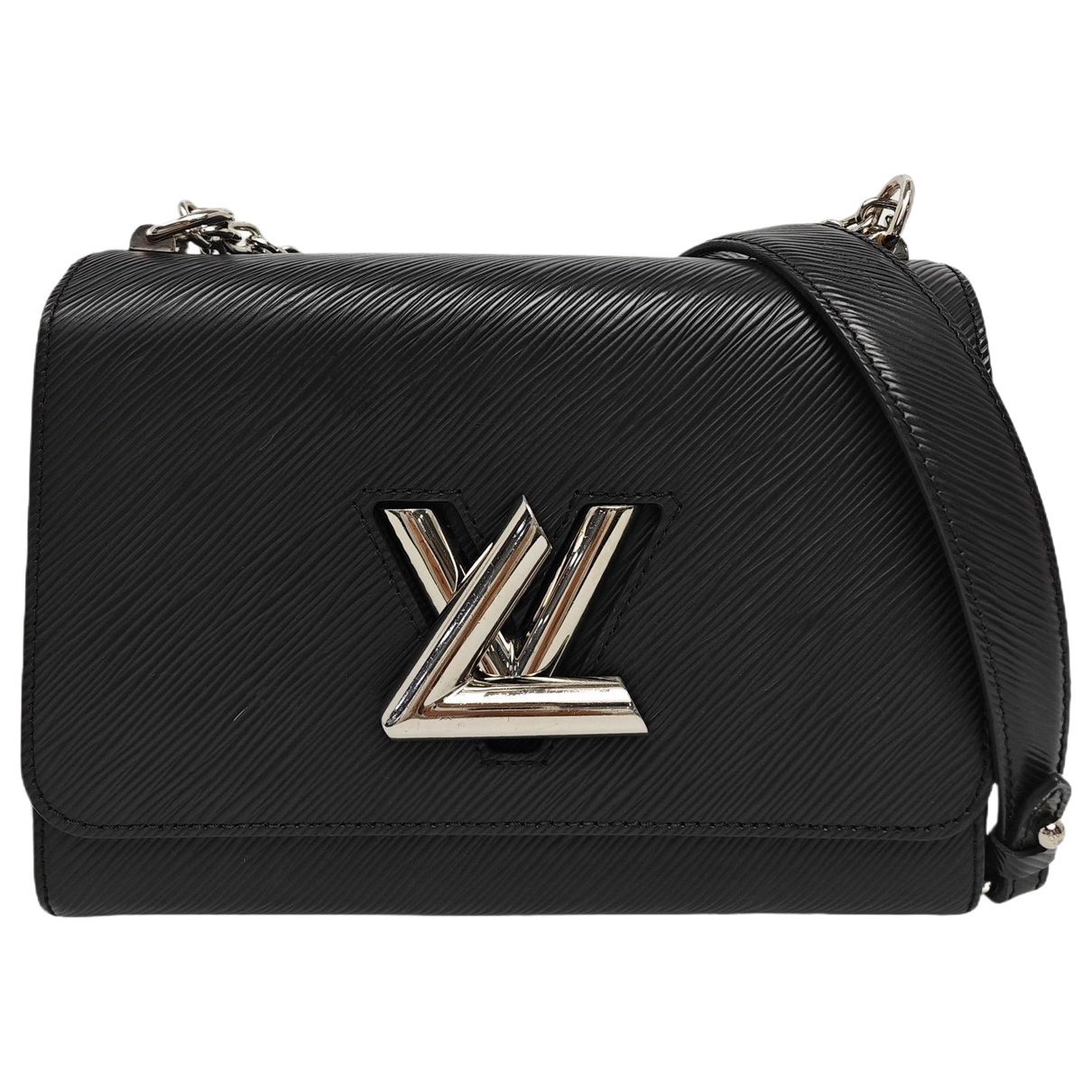 Twist leather crossbody bag