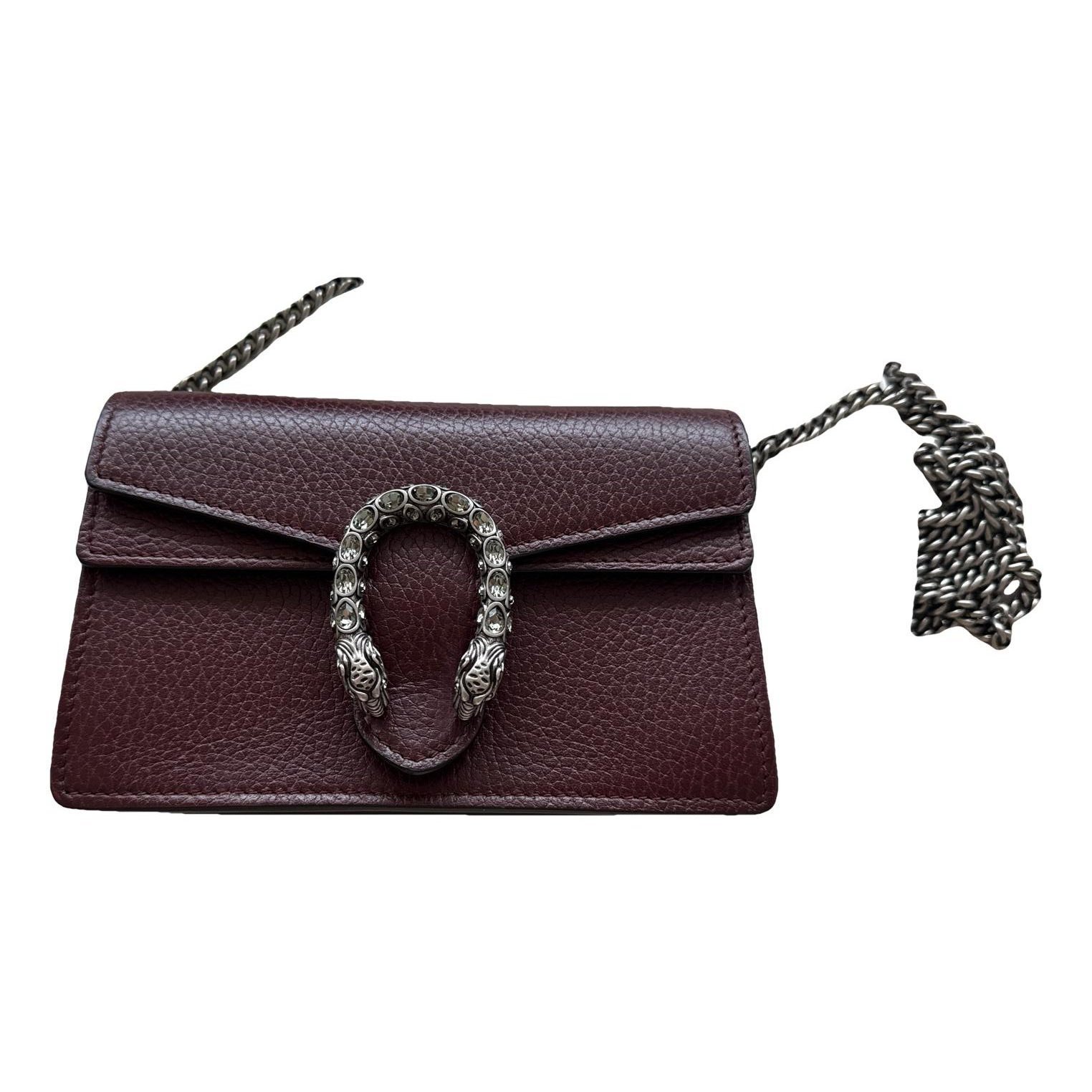 Dionysus Super Mini leather crossbody bag