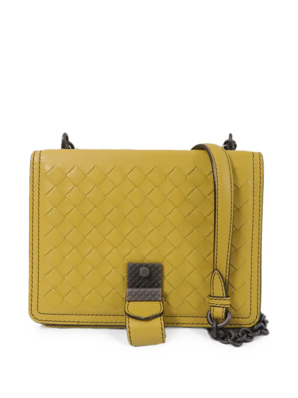 Intrecciato chain shoulder bag