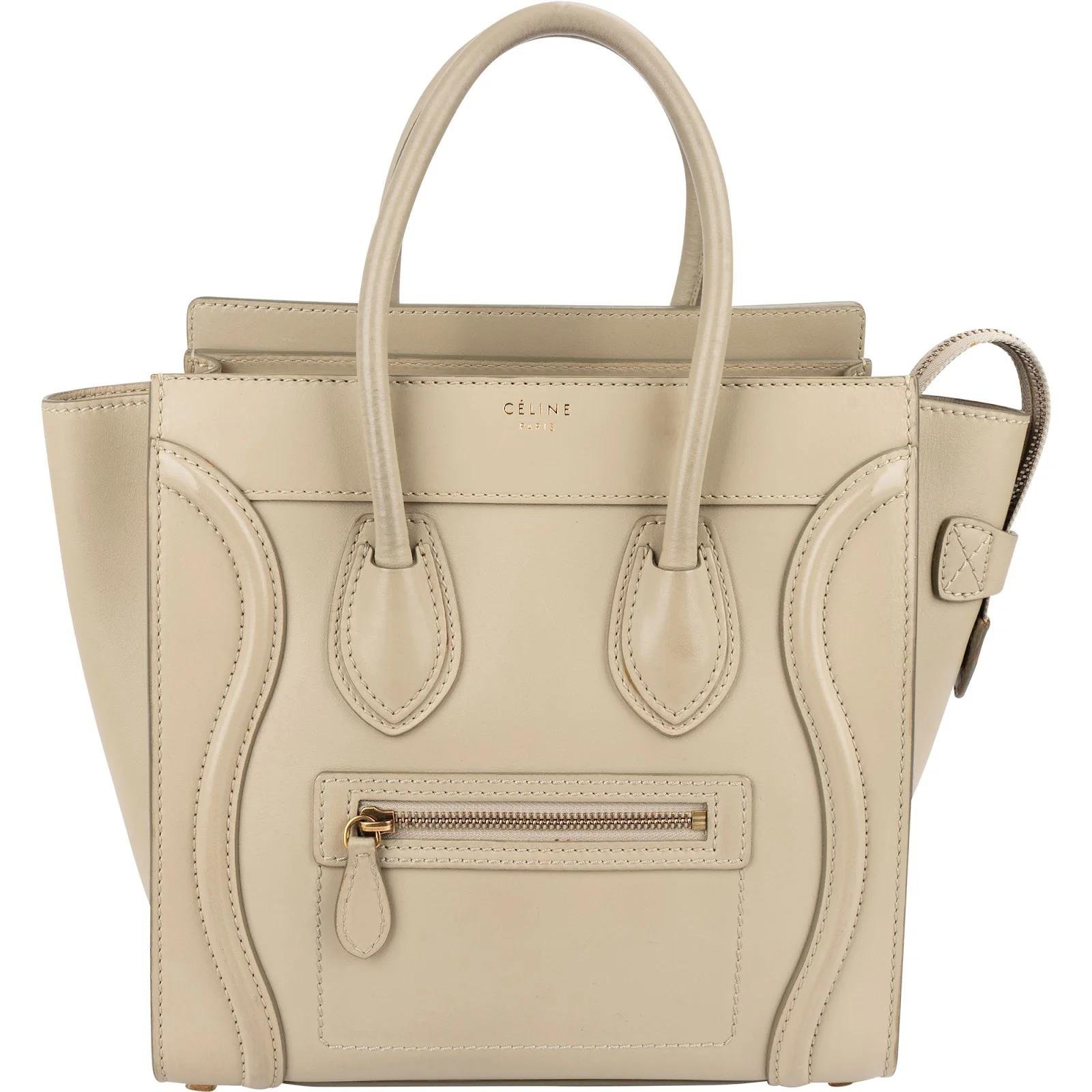 Luggage leather handbag
