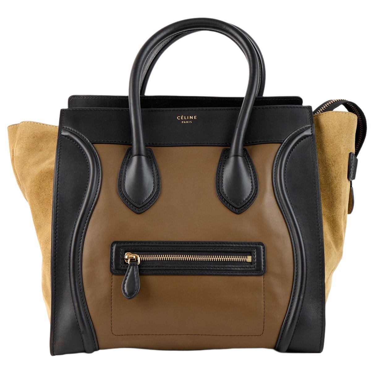 Luggage leather handbag