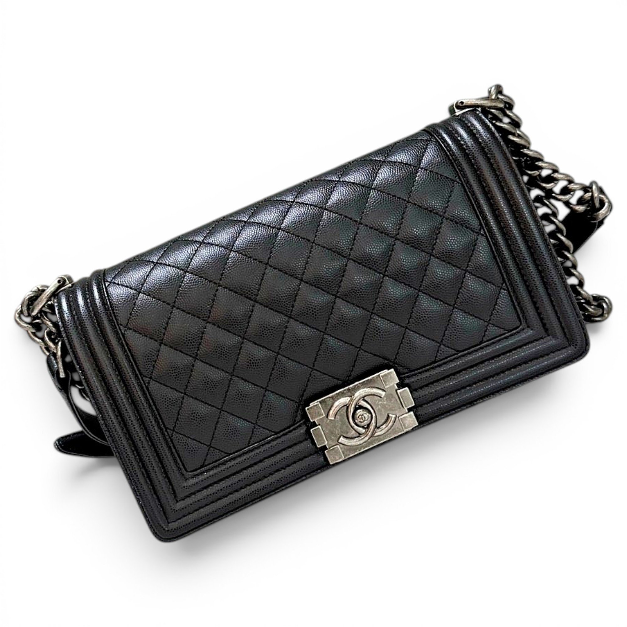 Boy leather handbag