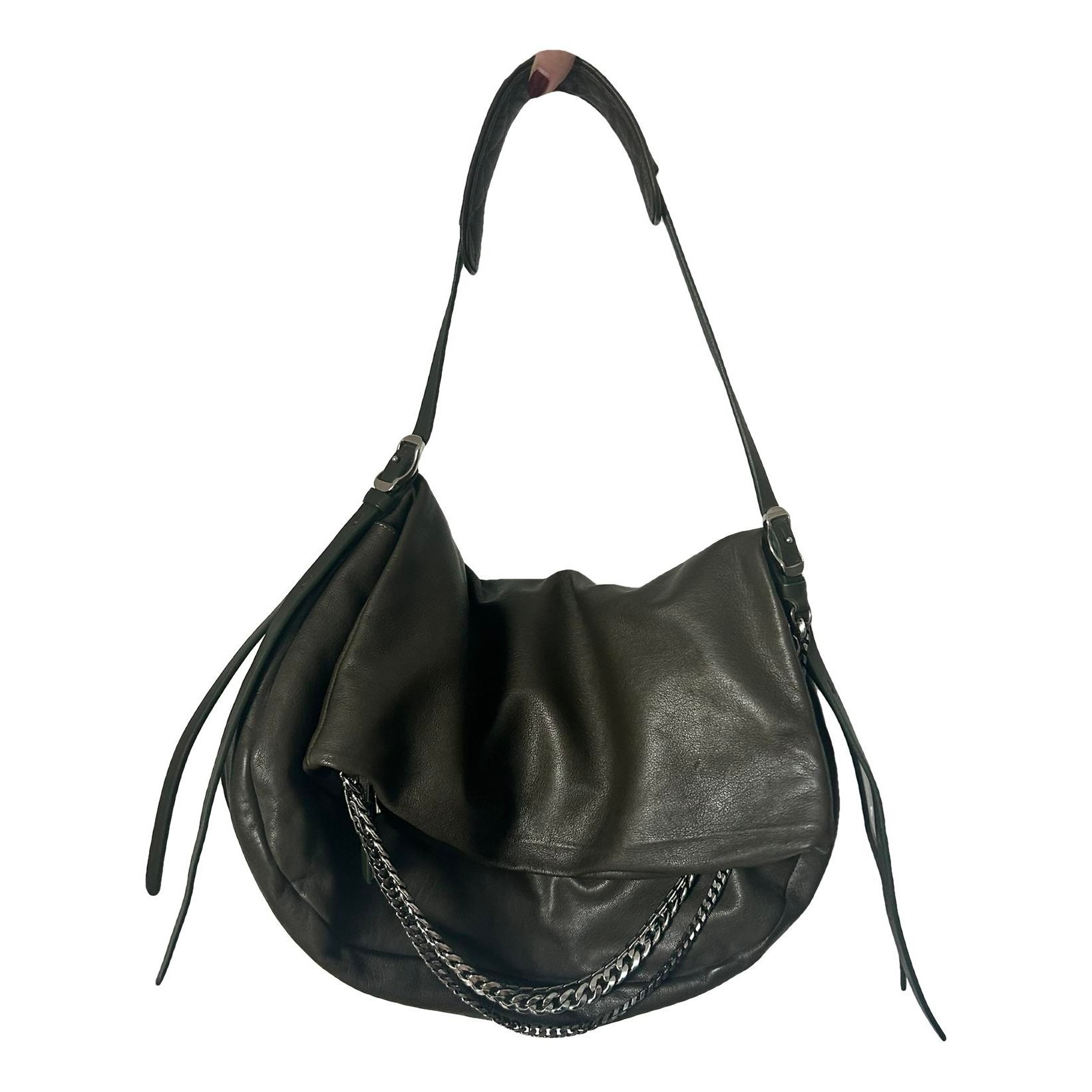 Leather handbag