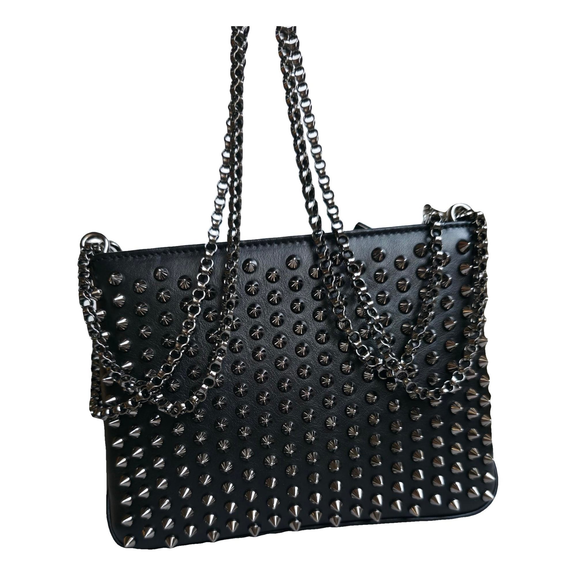 Triloubi leather handbag