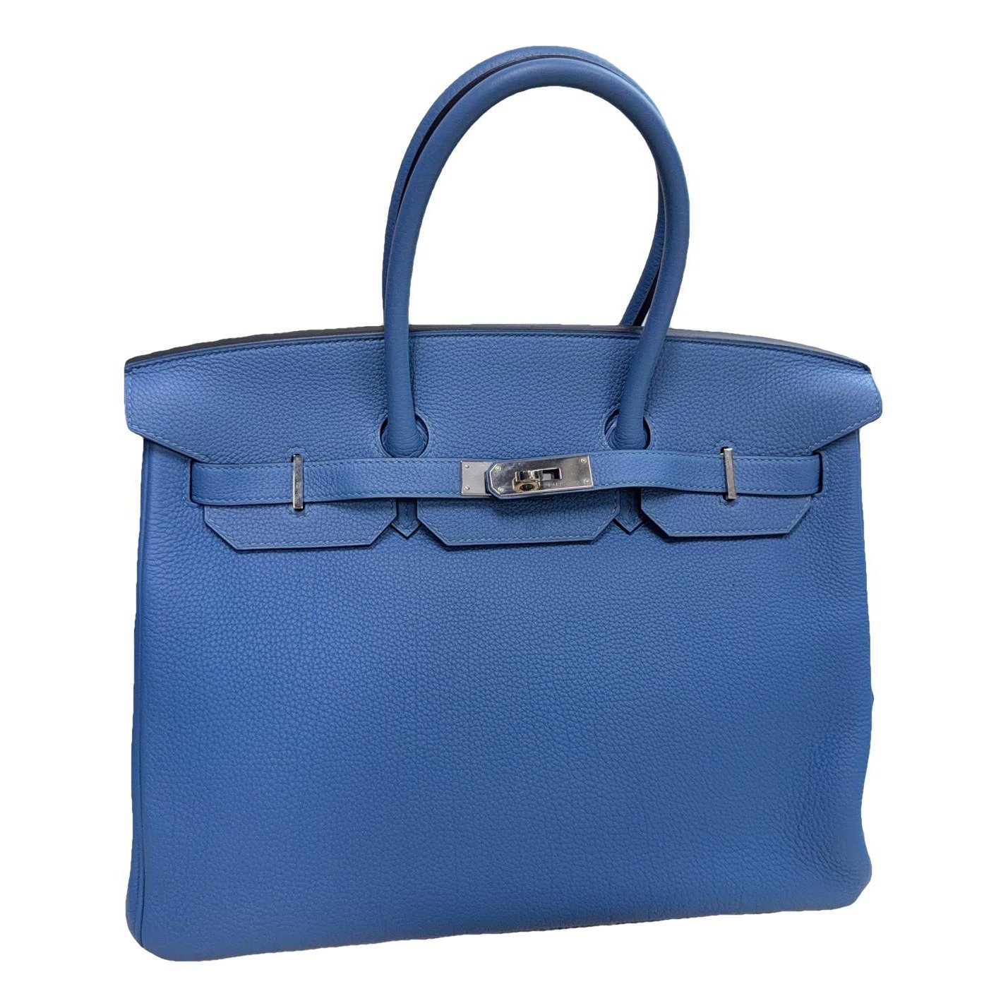 Birkin 35 leather handbag