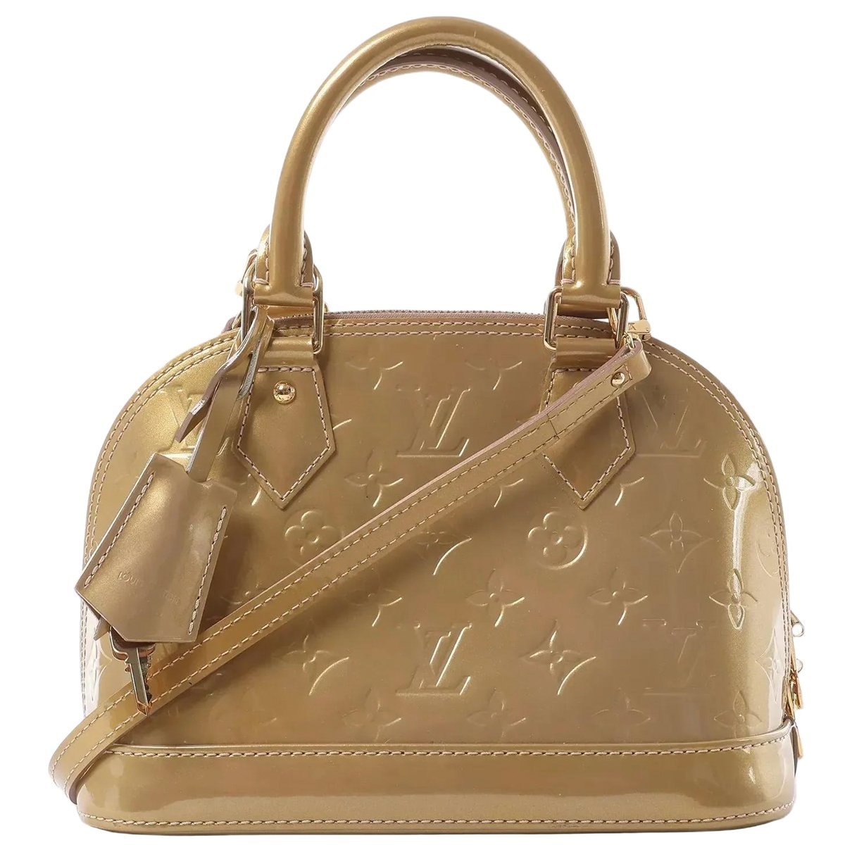 Alma patent leather handbag