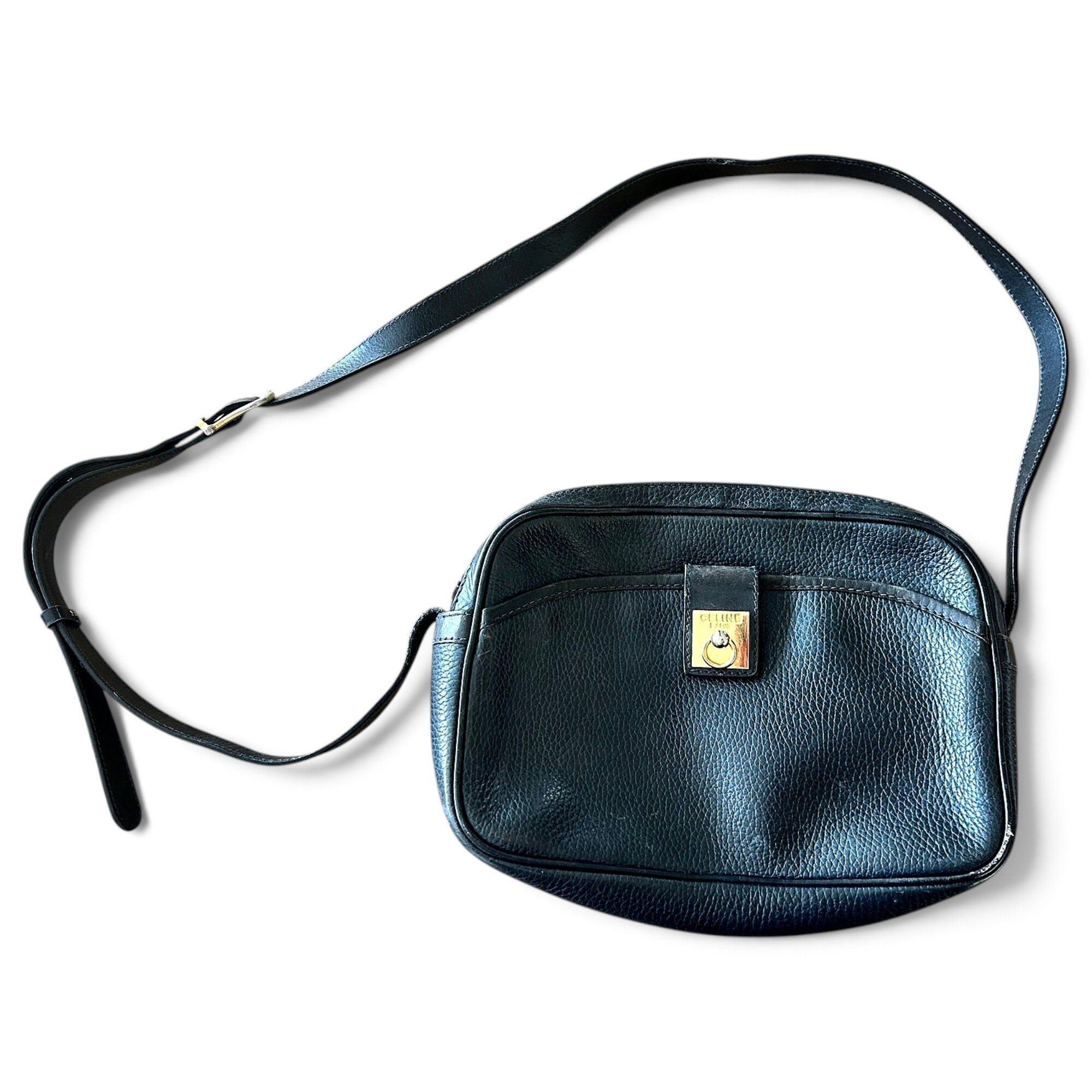 Leather crossbody bag