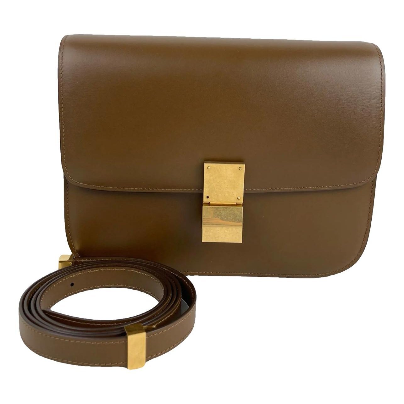 Classic leather handbag