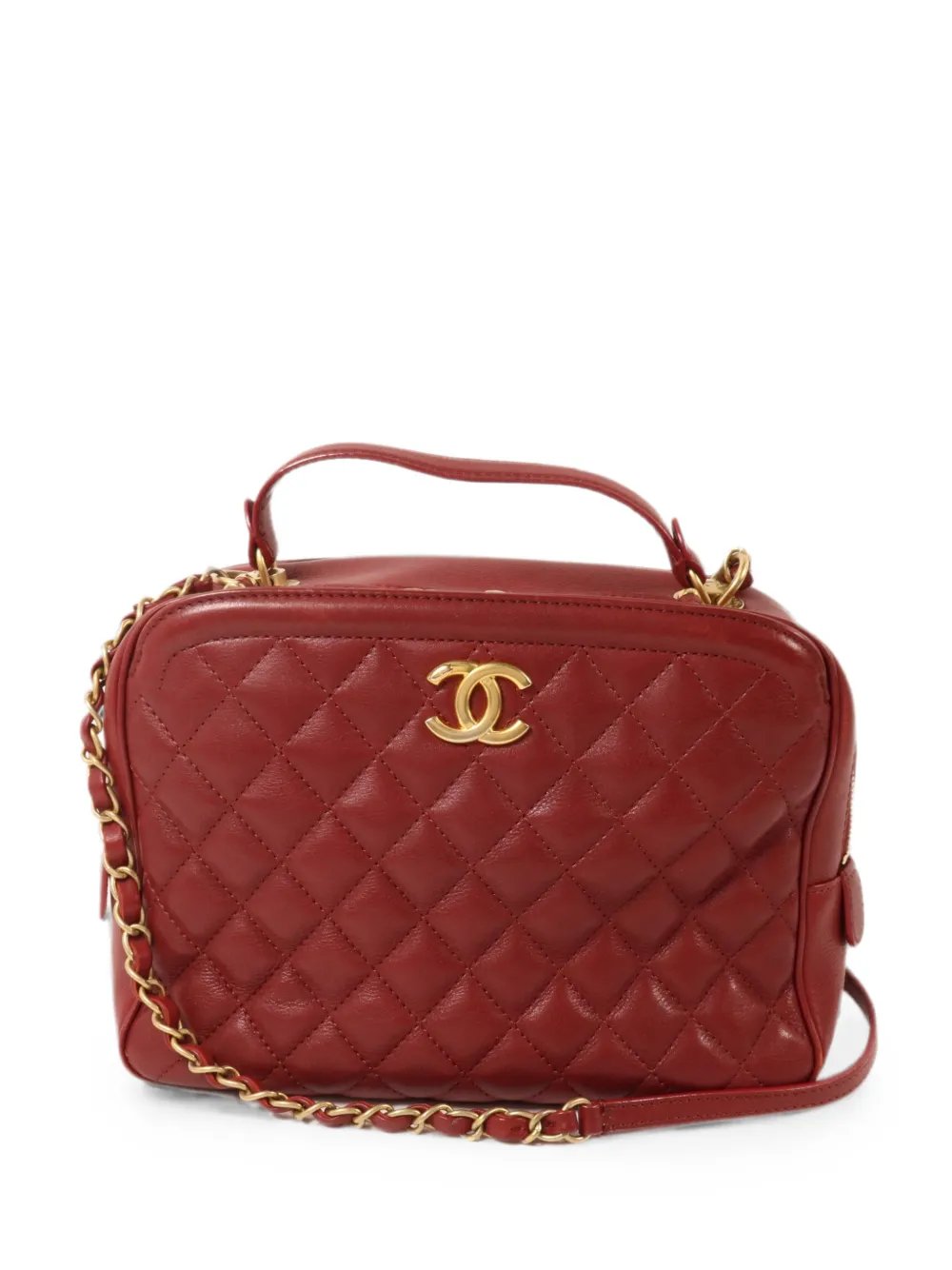 CC quilted shoulder bag