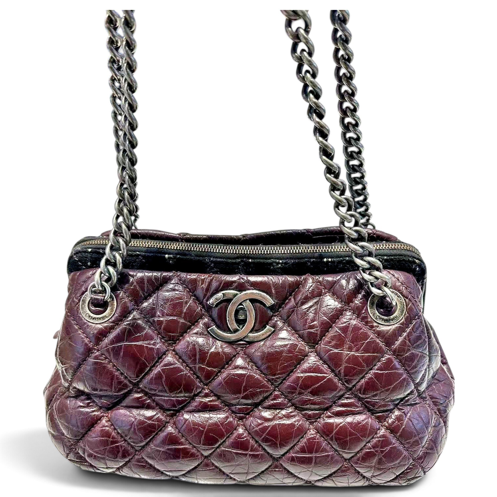 Leather handbag