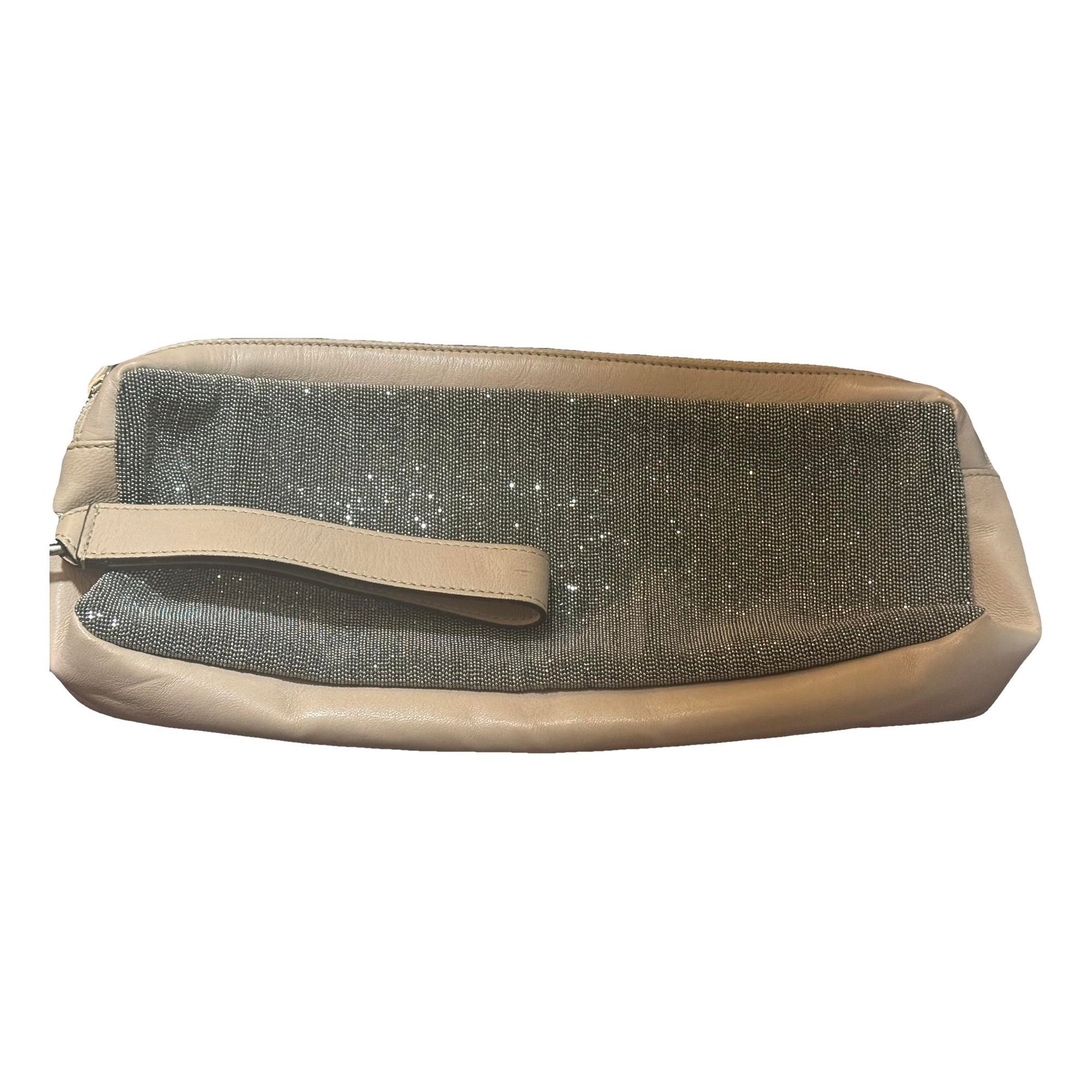 Brunello Cucinelli Leather clutch bag