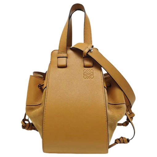 Hammock leather handbag