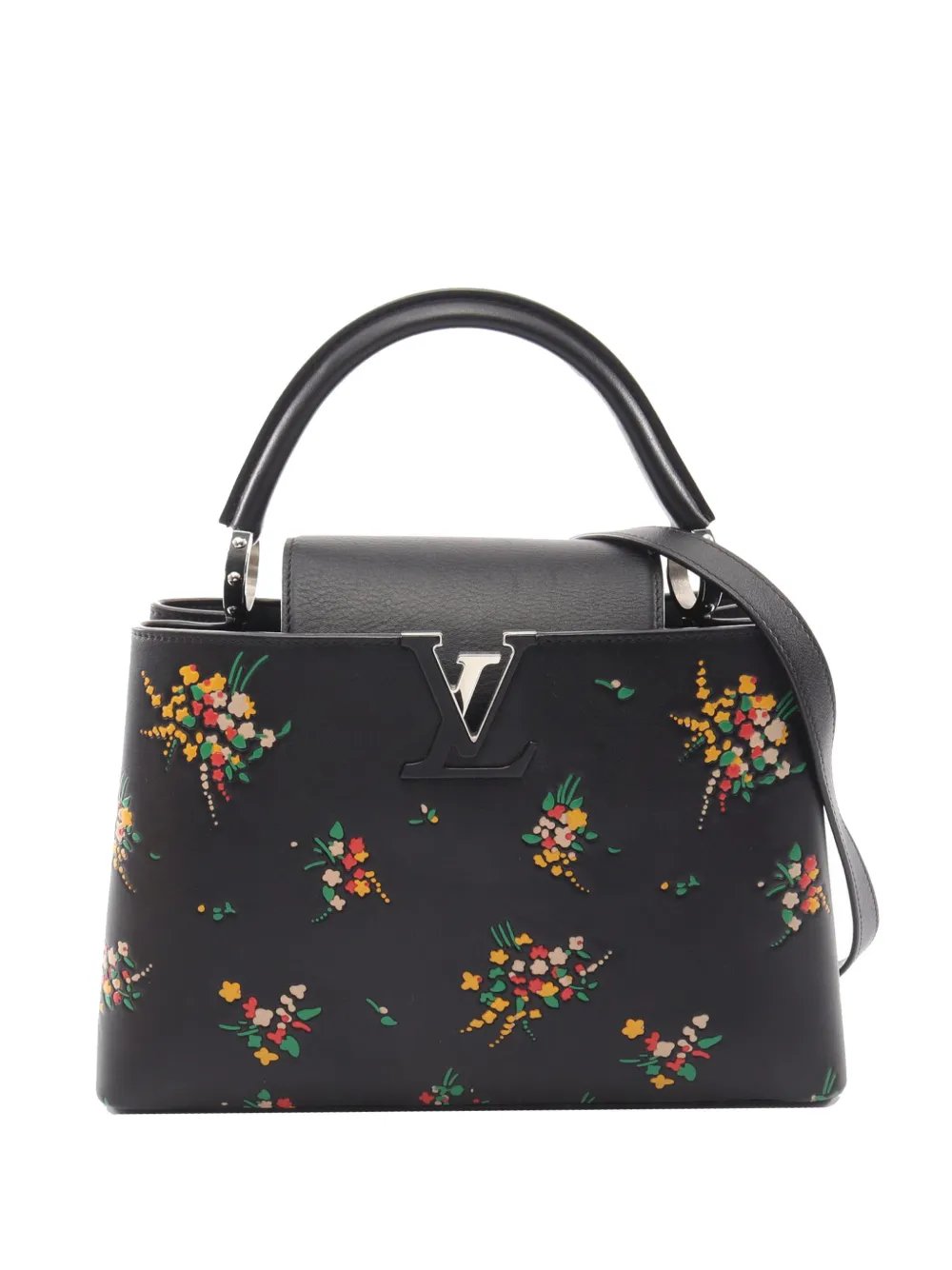 2016 Calfskin Blossom Capucine PM satchel