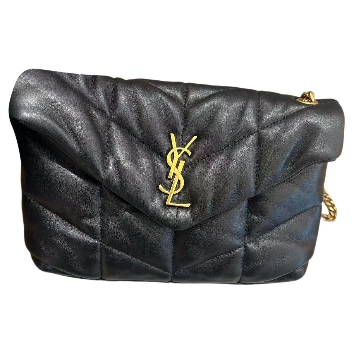 Loulou Puffer leather handbag