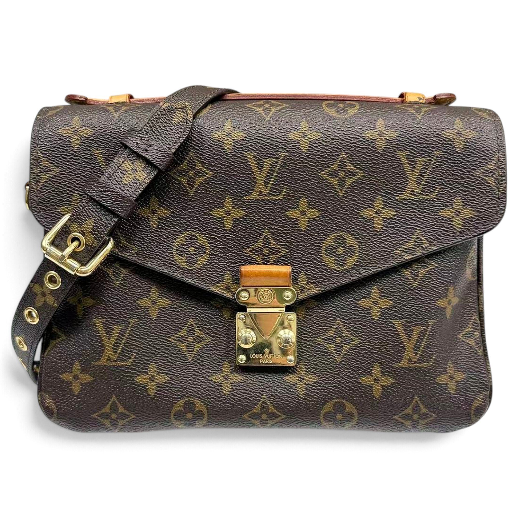 Metis leather crossbody bag