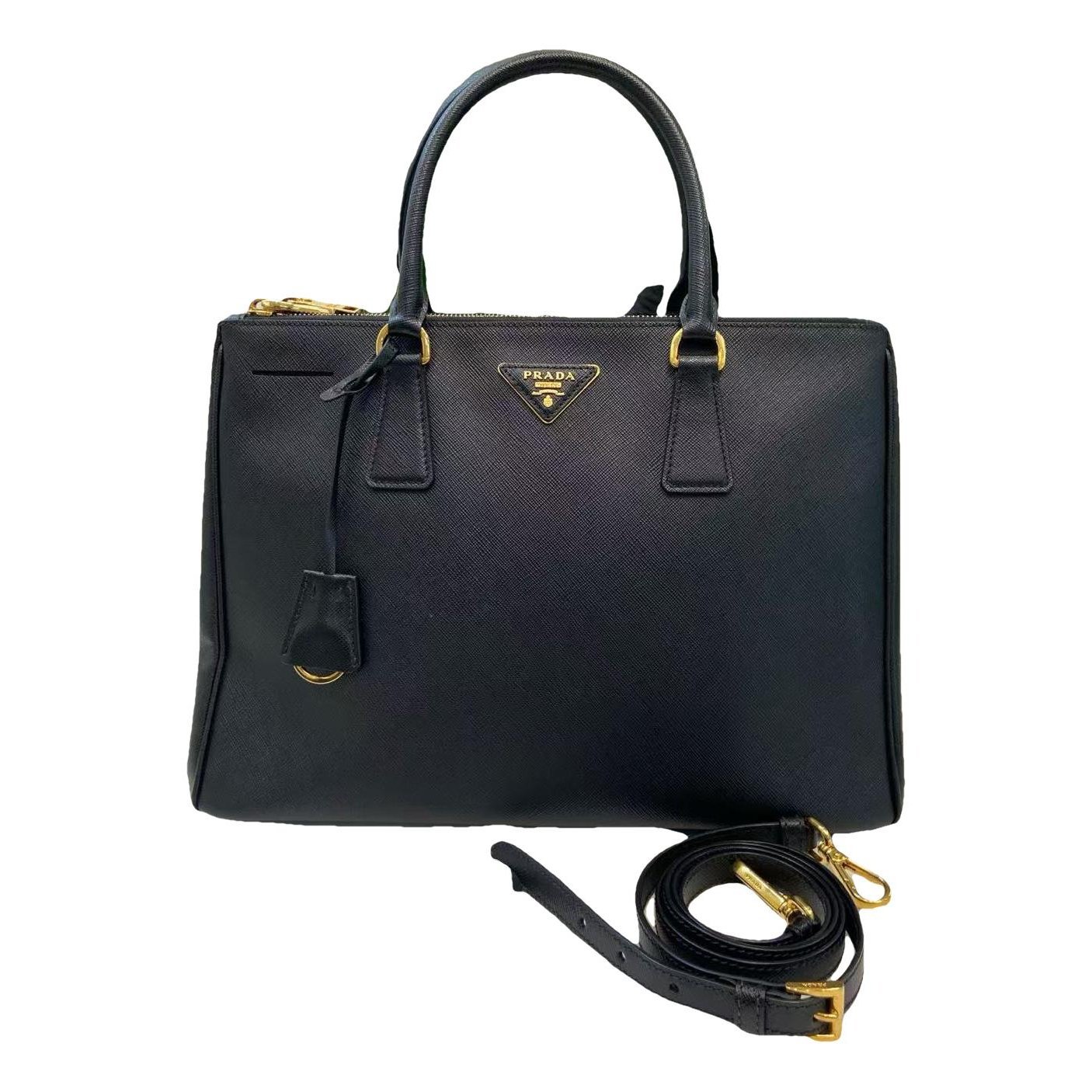 Galleria leather handbag