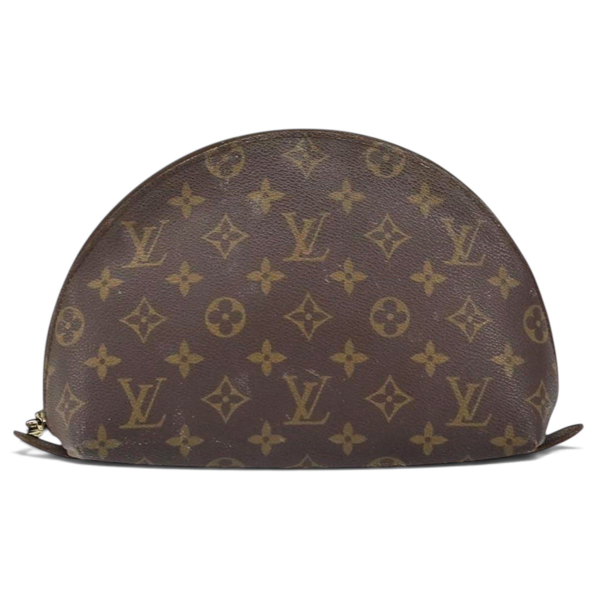 Leather vanity case