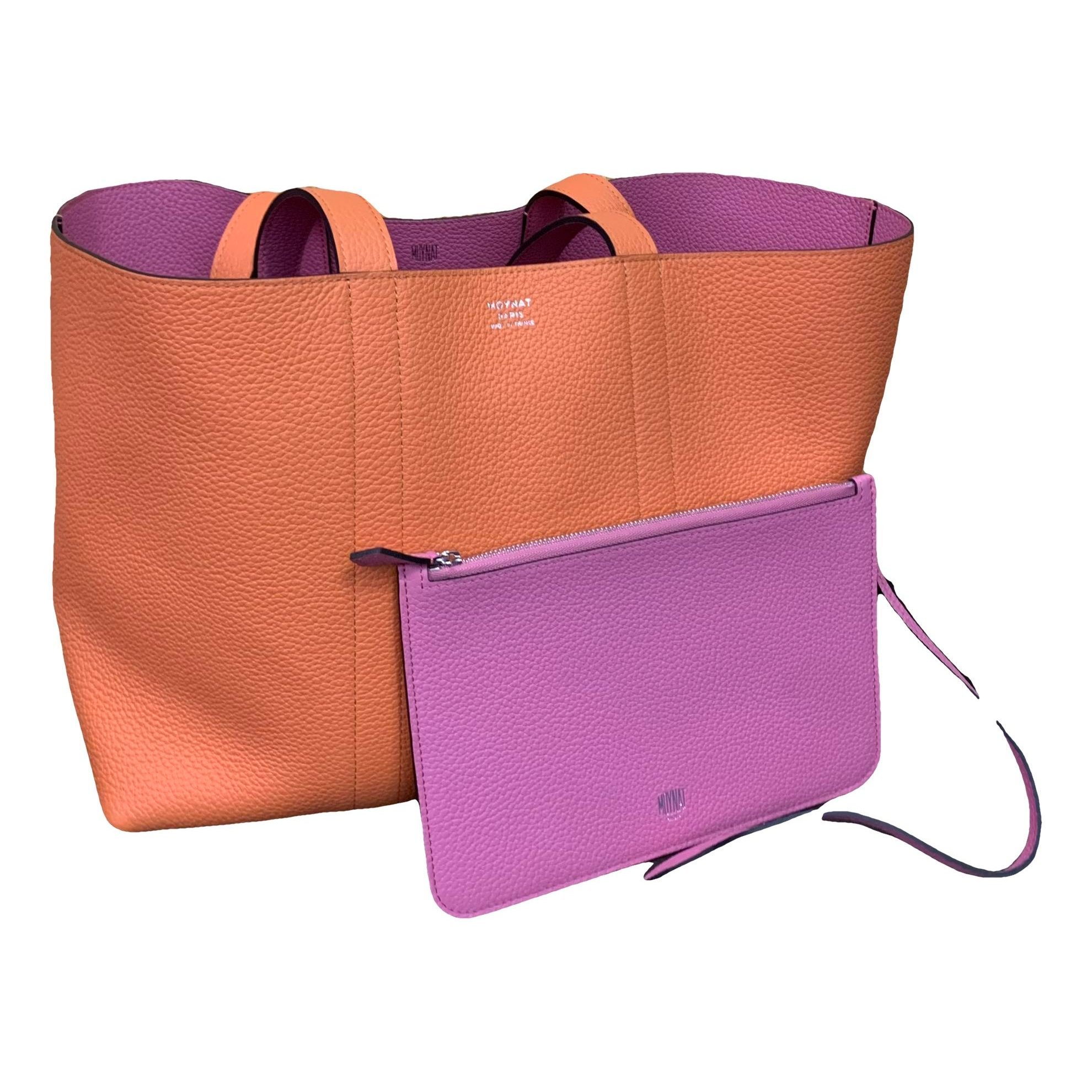 Leather tote