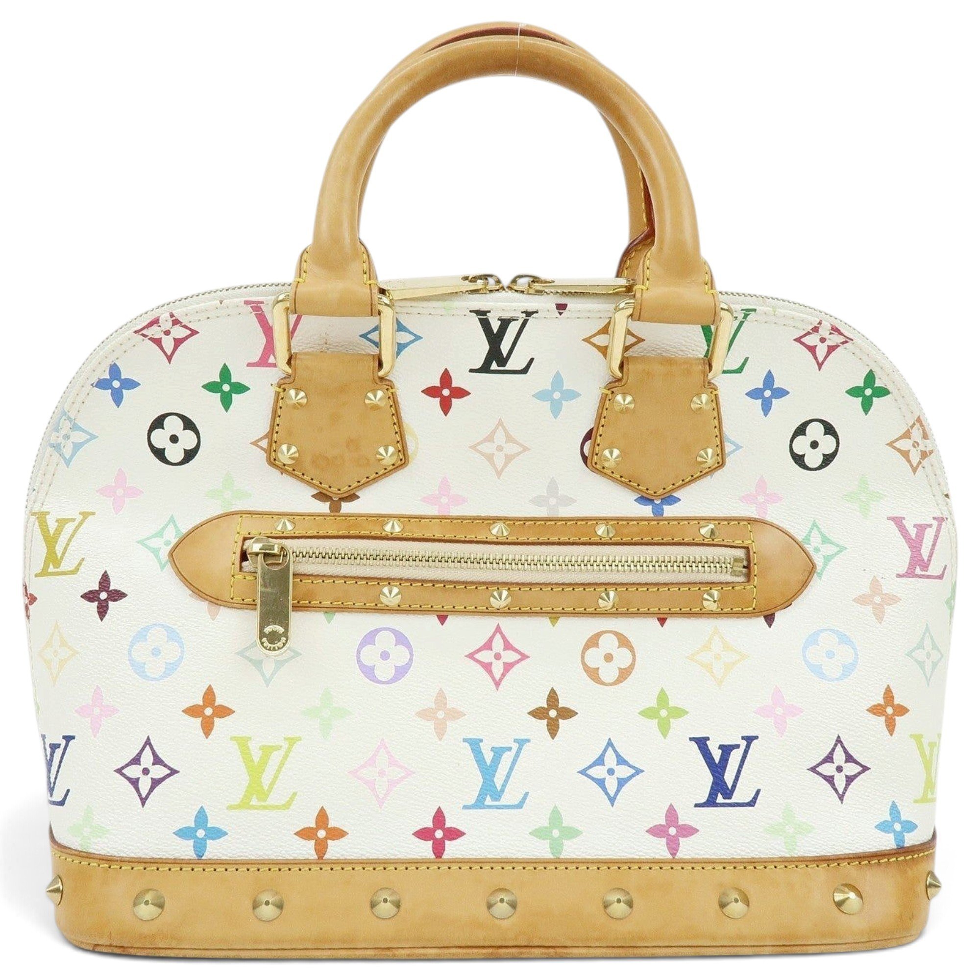 Alma leather handbag
