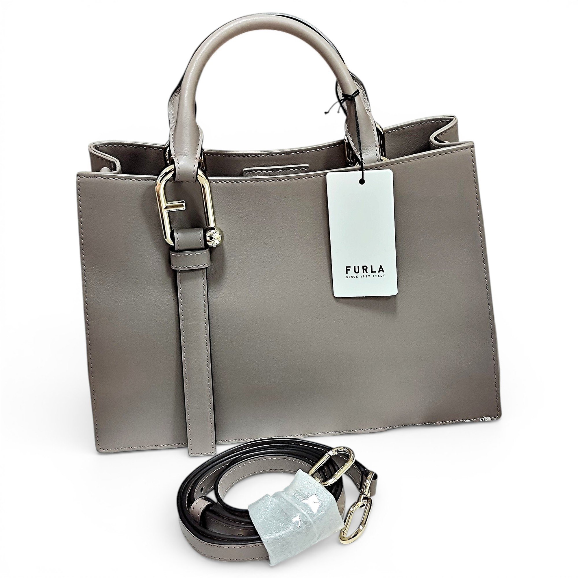 Leather handbag