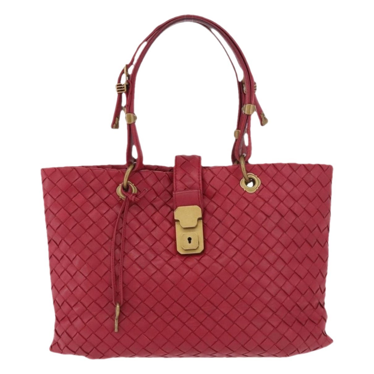 Leather tote