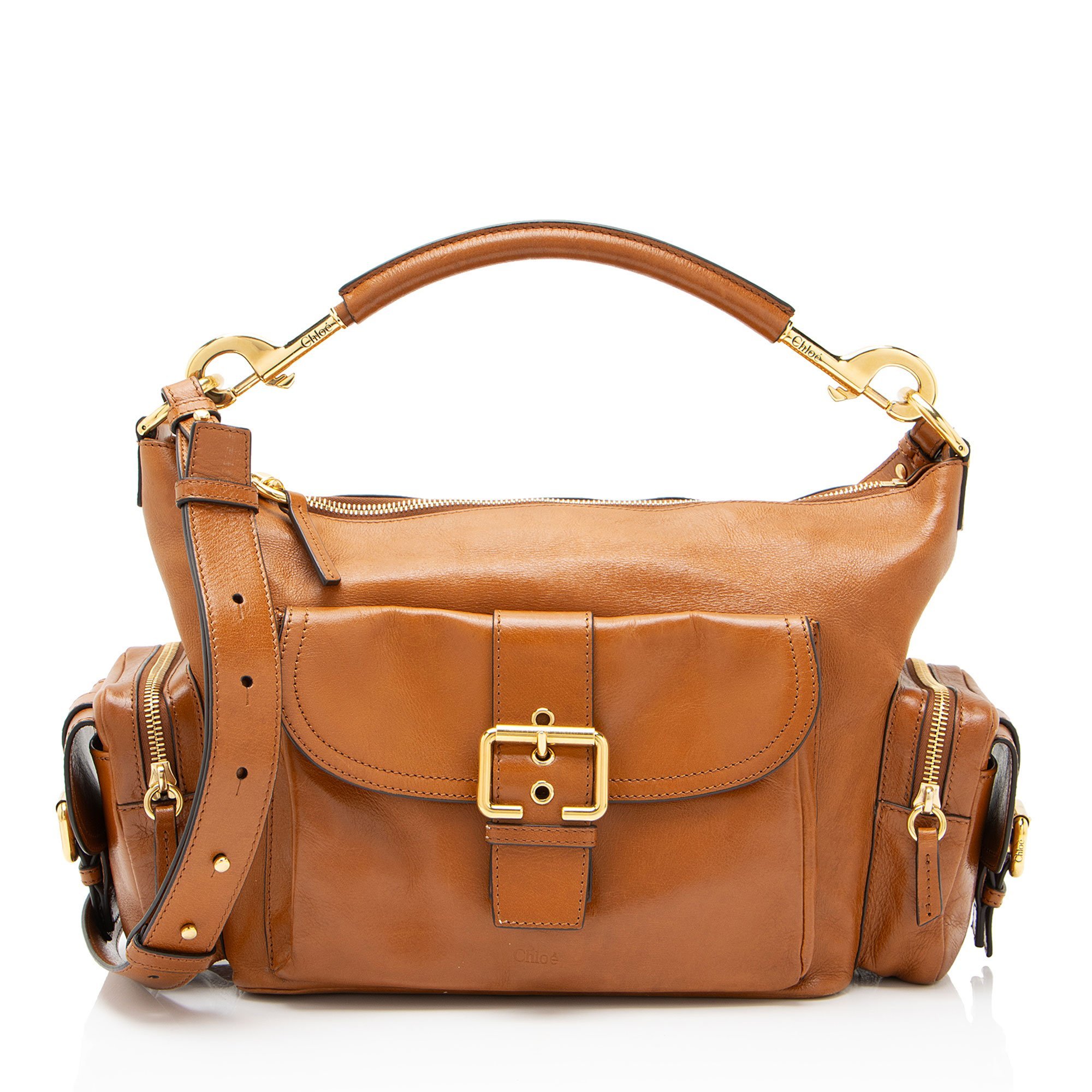 Leather crossbody bag