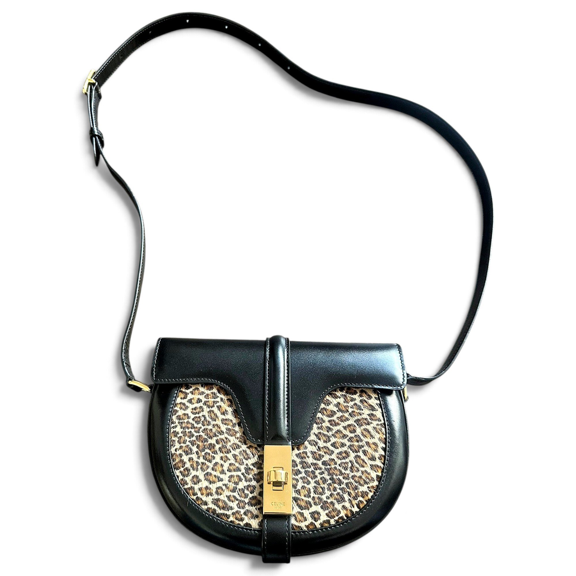 SAC 16 BESACE leather handbag