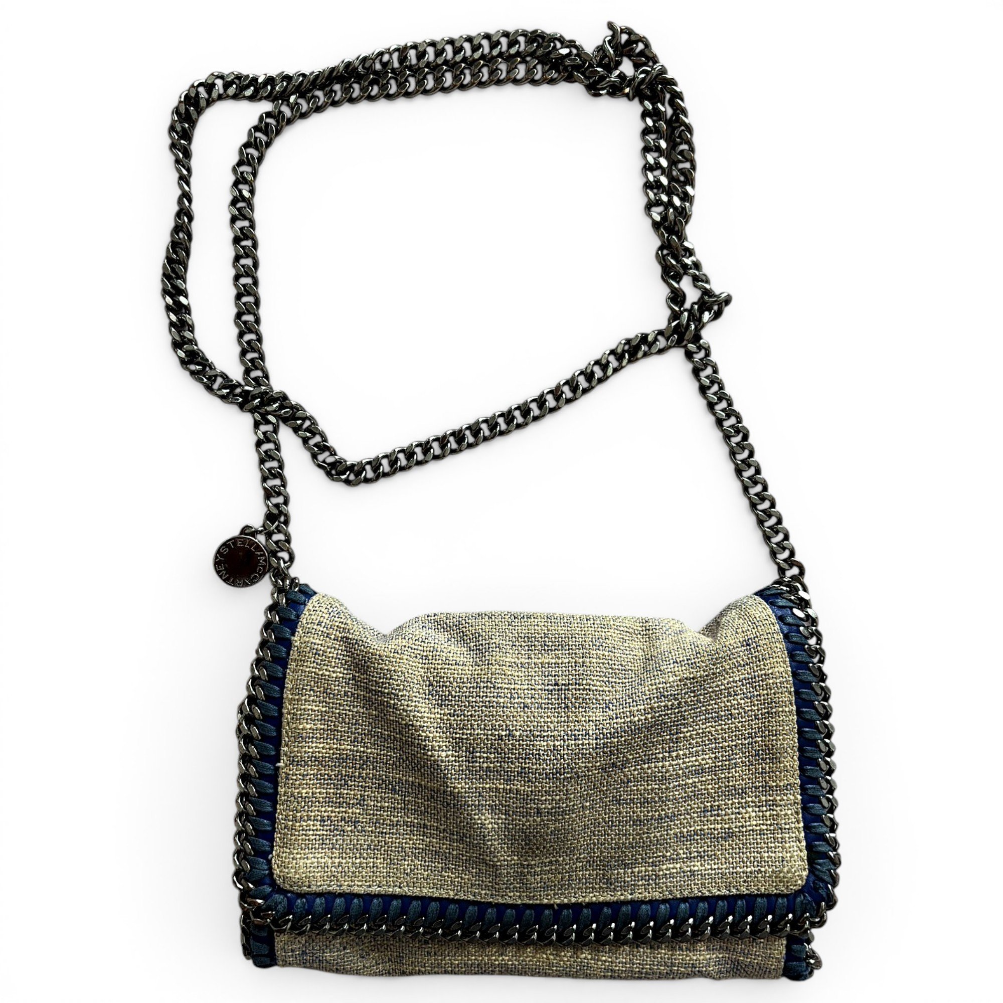 Stella McCartney Falabella tweed crossbody bag