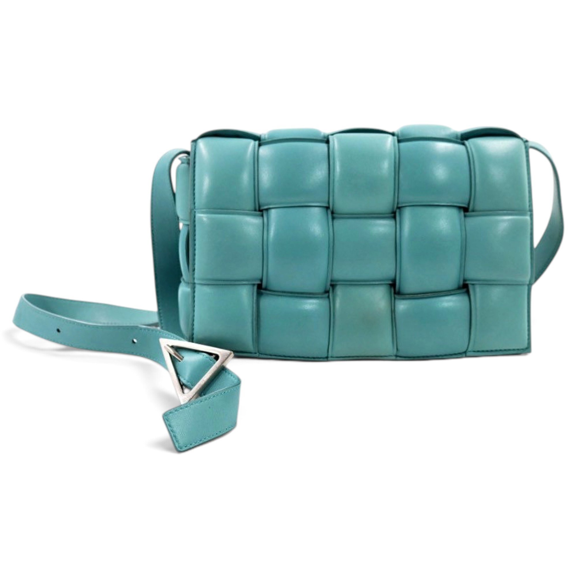 Cassette Padded leather crossbody bag
