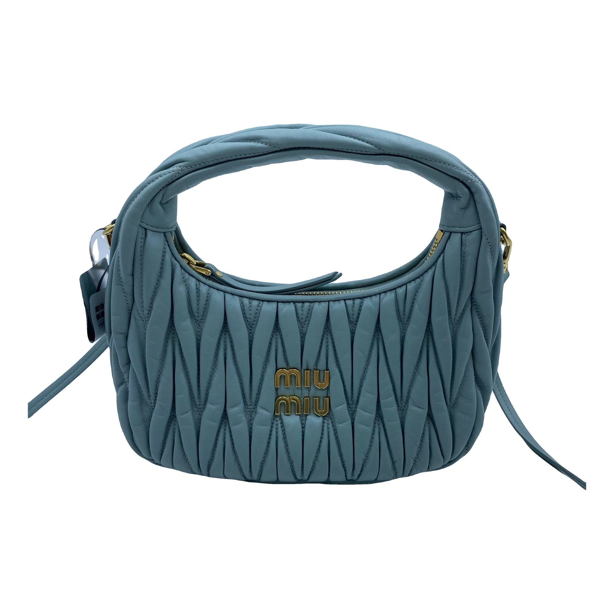 Miu Wander leather handbag