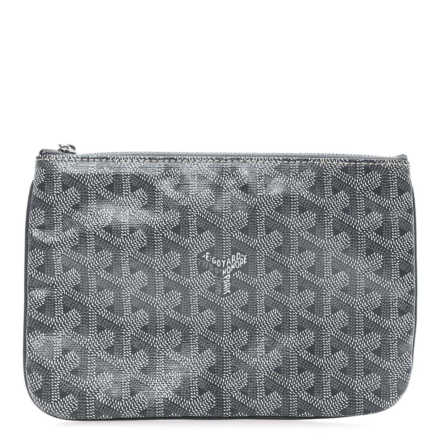 Goyard Goyardine Senat Pochette PM Grey