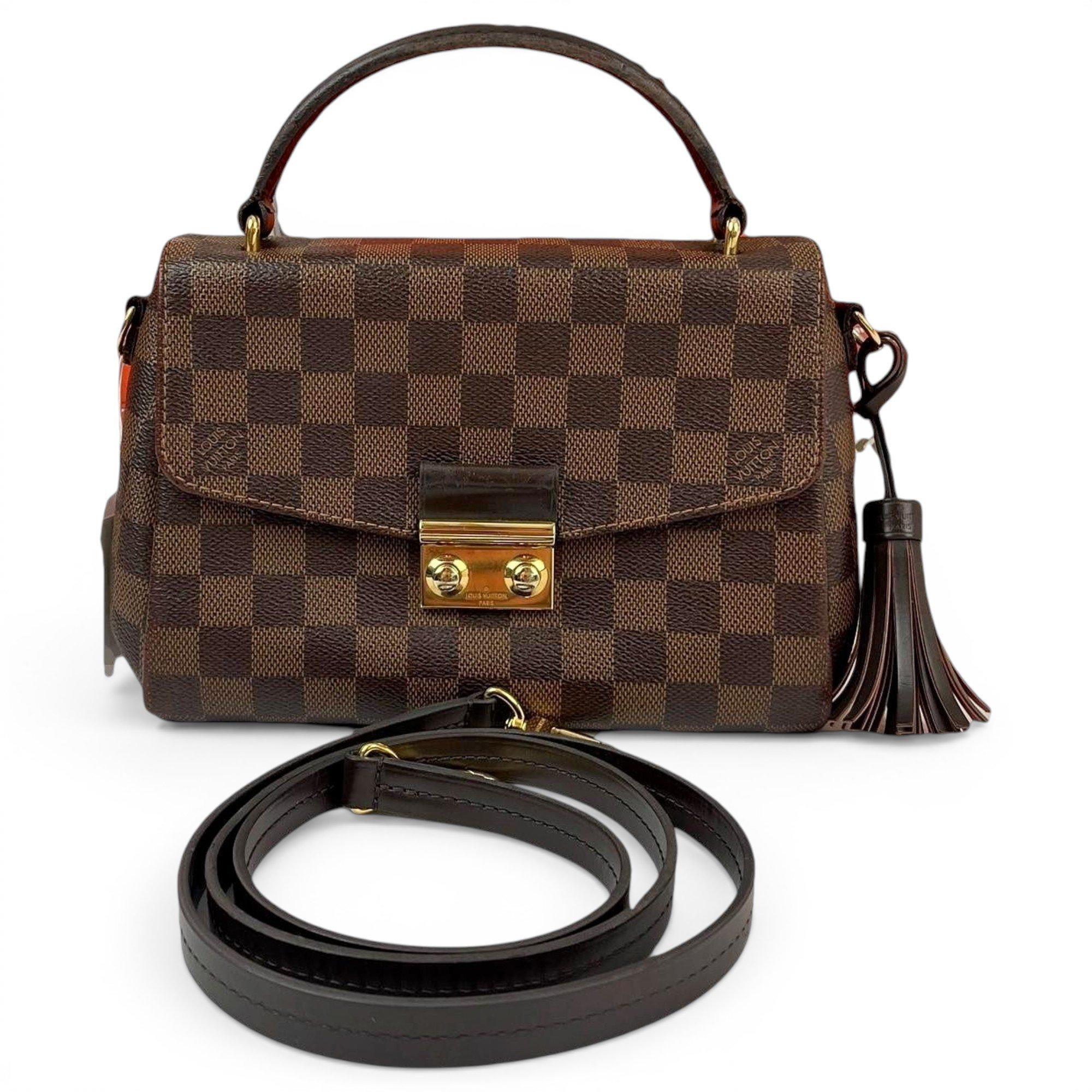 Croisette leather handbag
