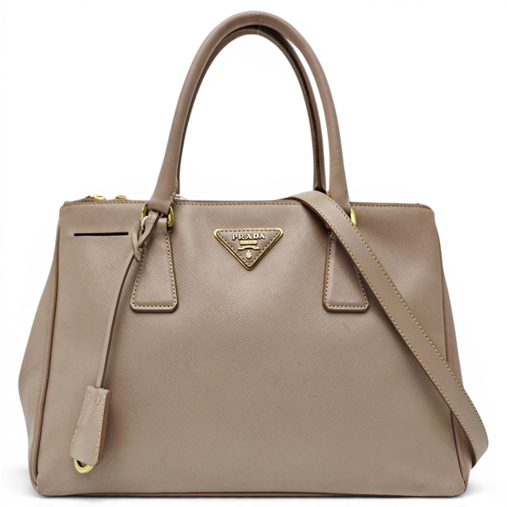 Galleria leather handbag