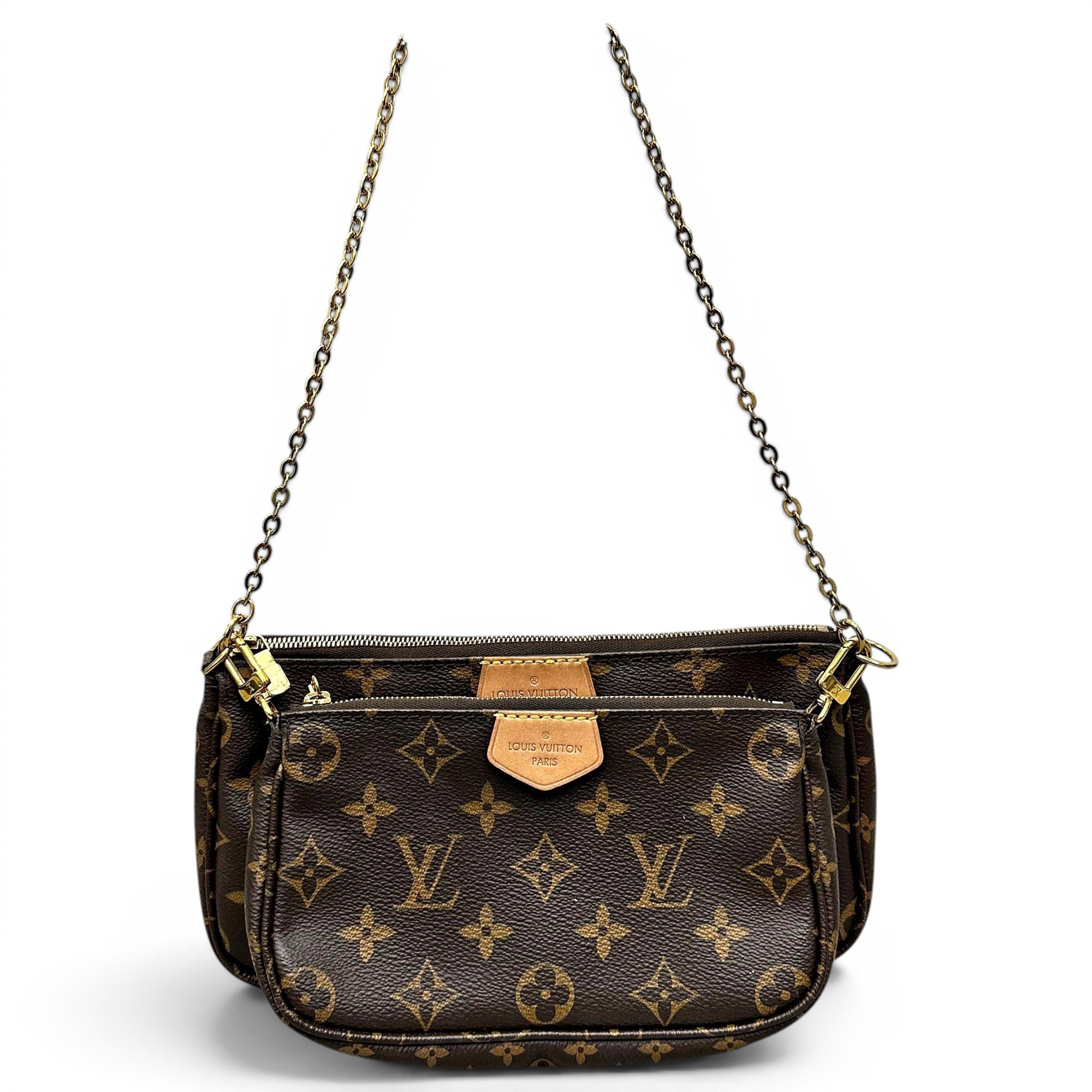 Multi Pochette Accessoires leather handbag