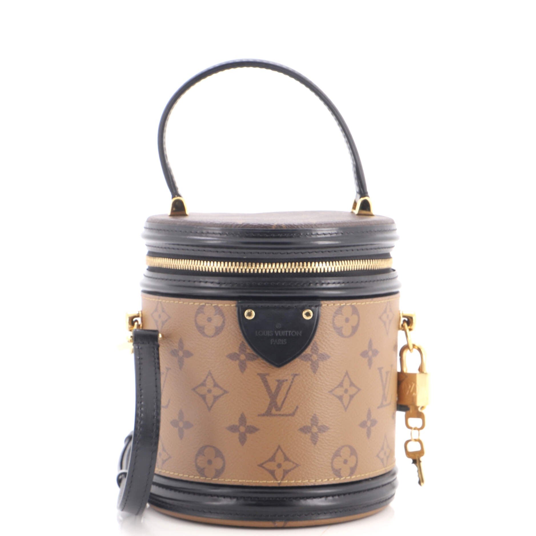 Cannes Handbag Reverse Monogram Canvas