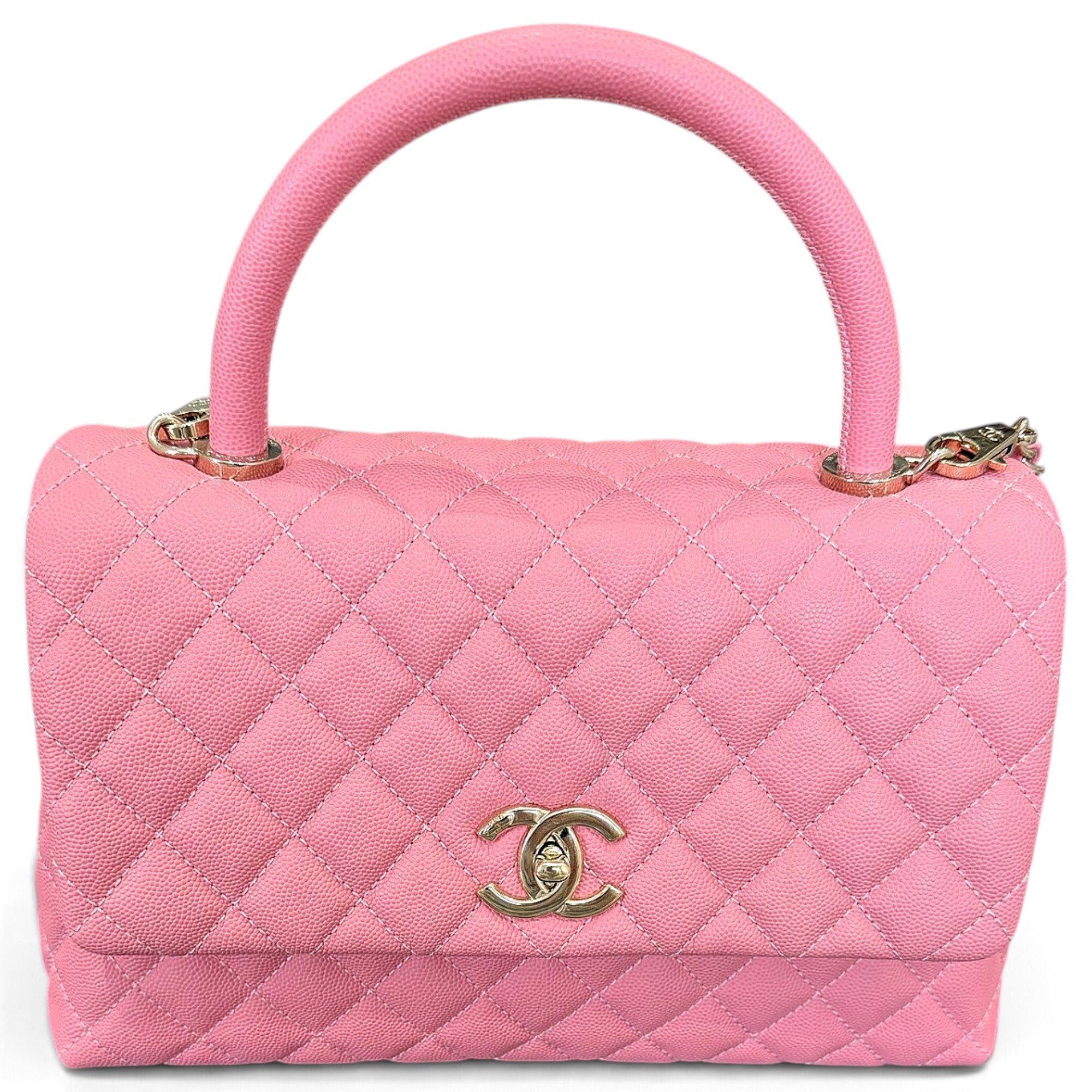 Coco Handle leather handbag