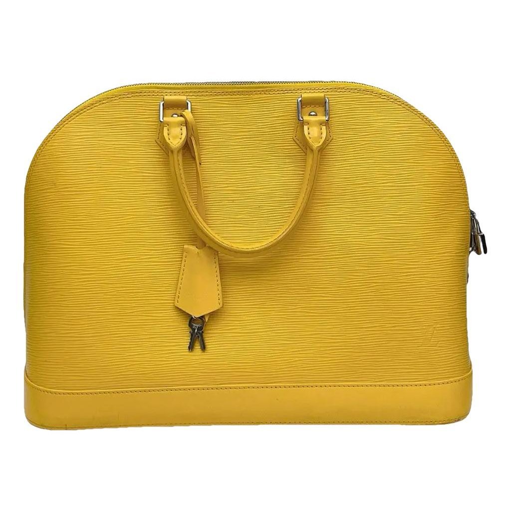 Alma leather handbag
