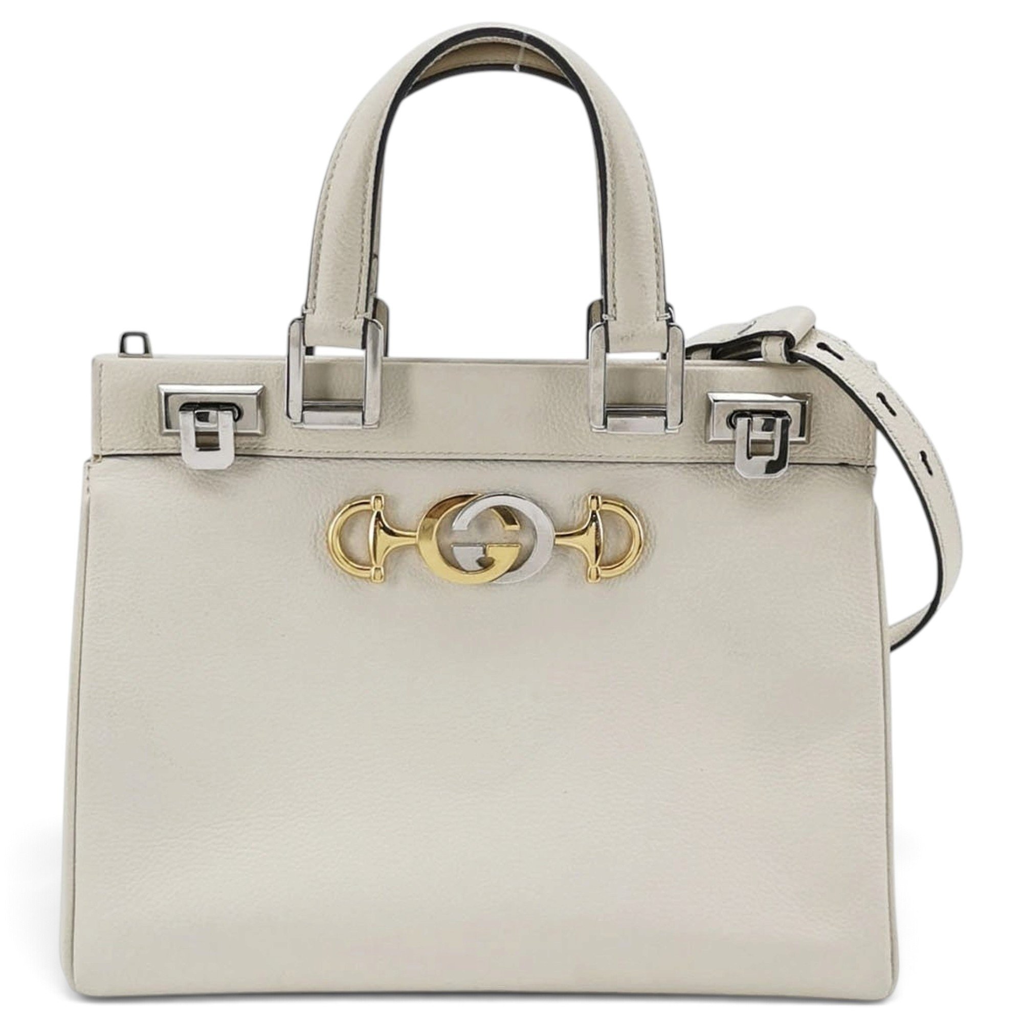 Zumi leather handbag